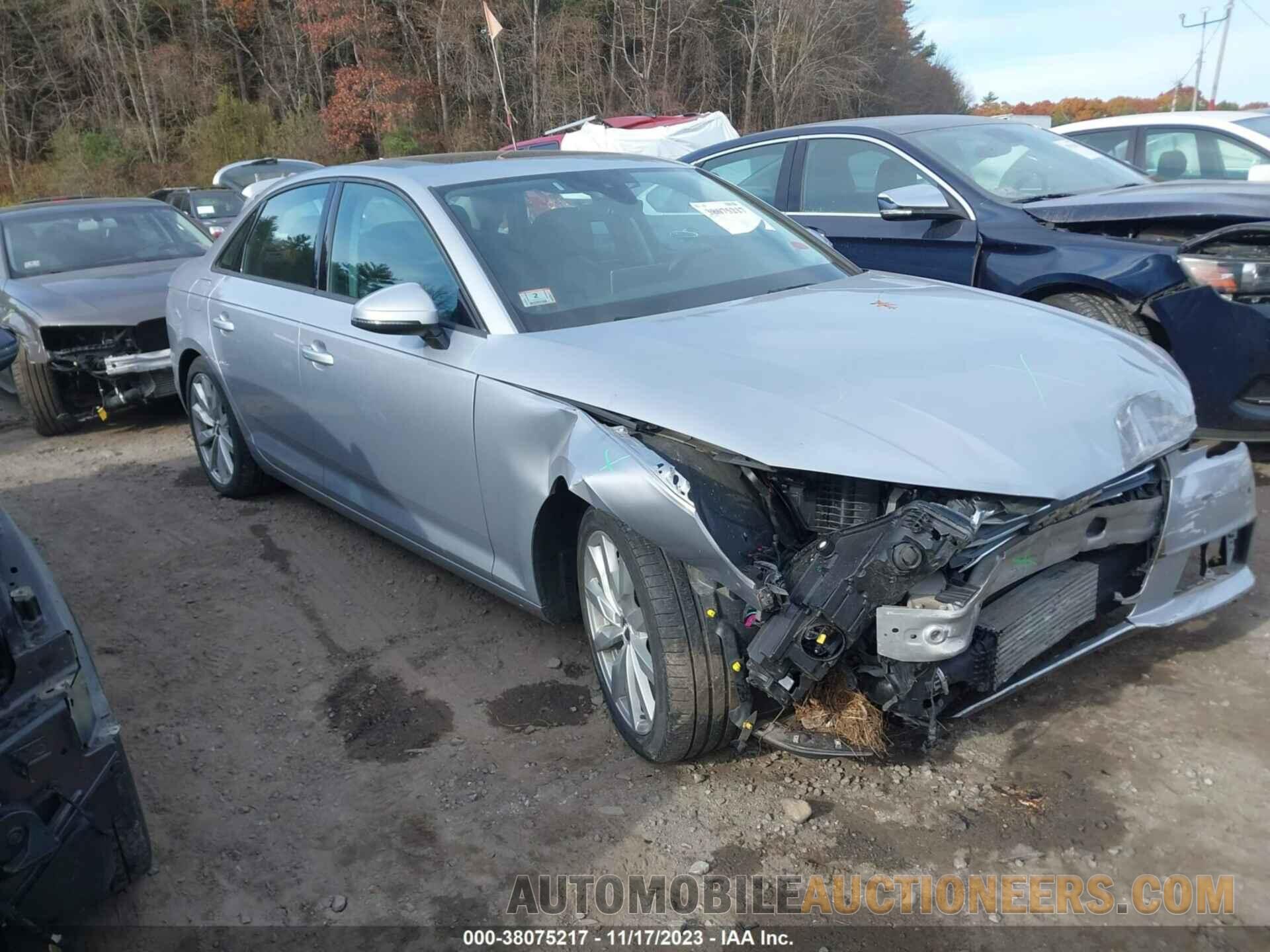 WAUANAF4XHN007670 AUDI A4 2017