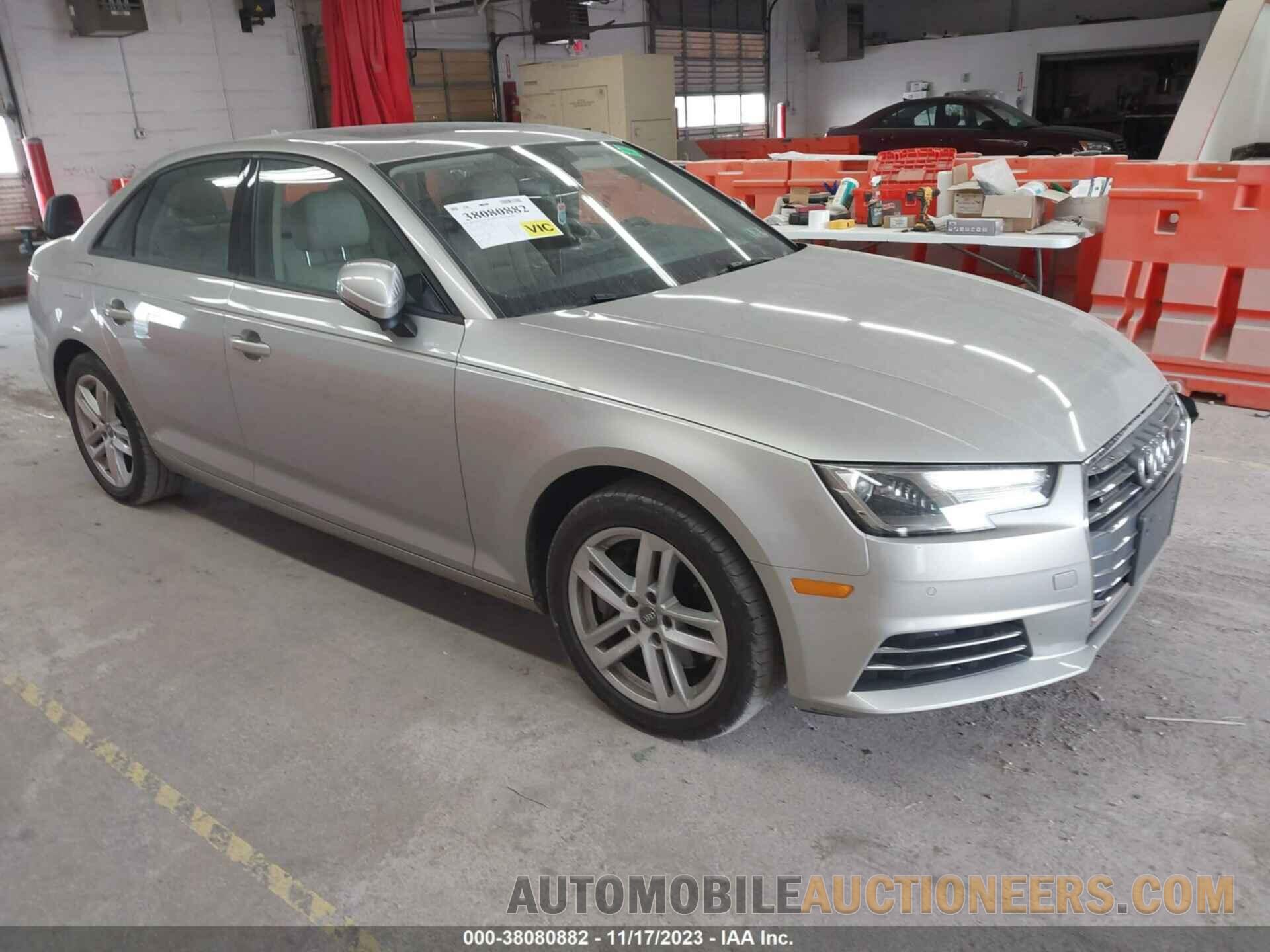 WAUANAF4XHN011248 AUDI A4 2017