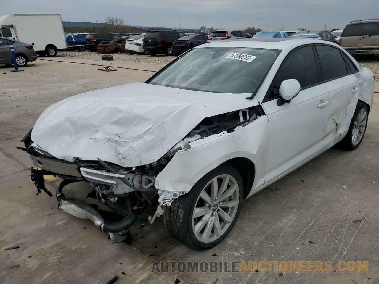 WAUANAF4XHN023903 AUDI A4 2017