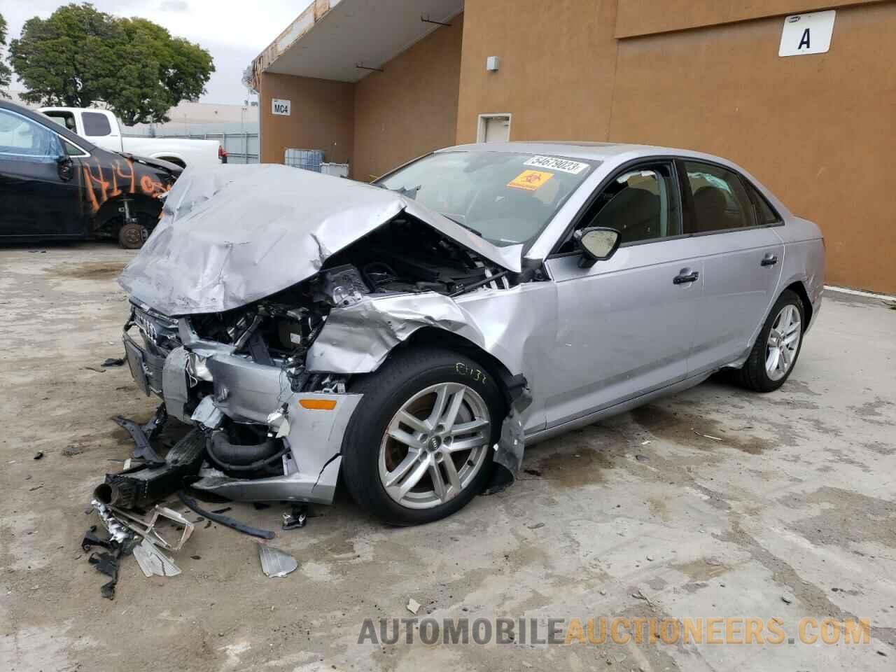 WAUANAF4XHN027594 AUDI A4 2017