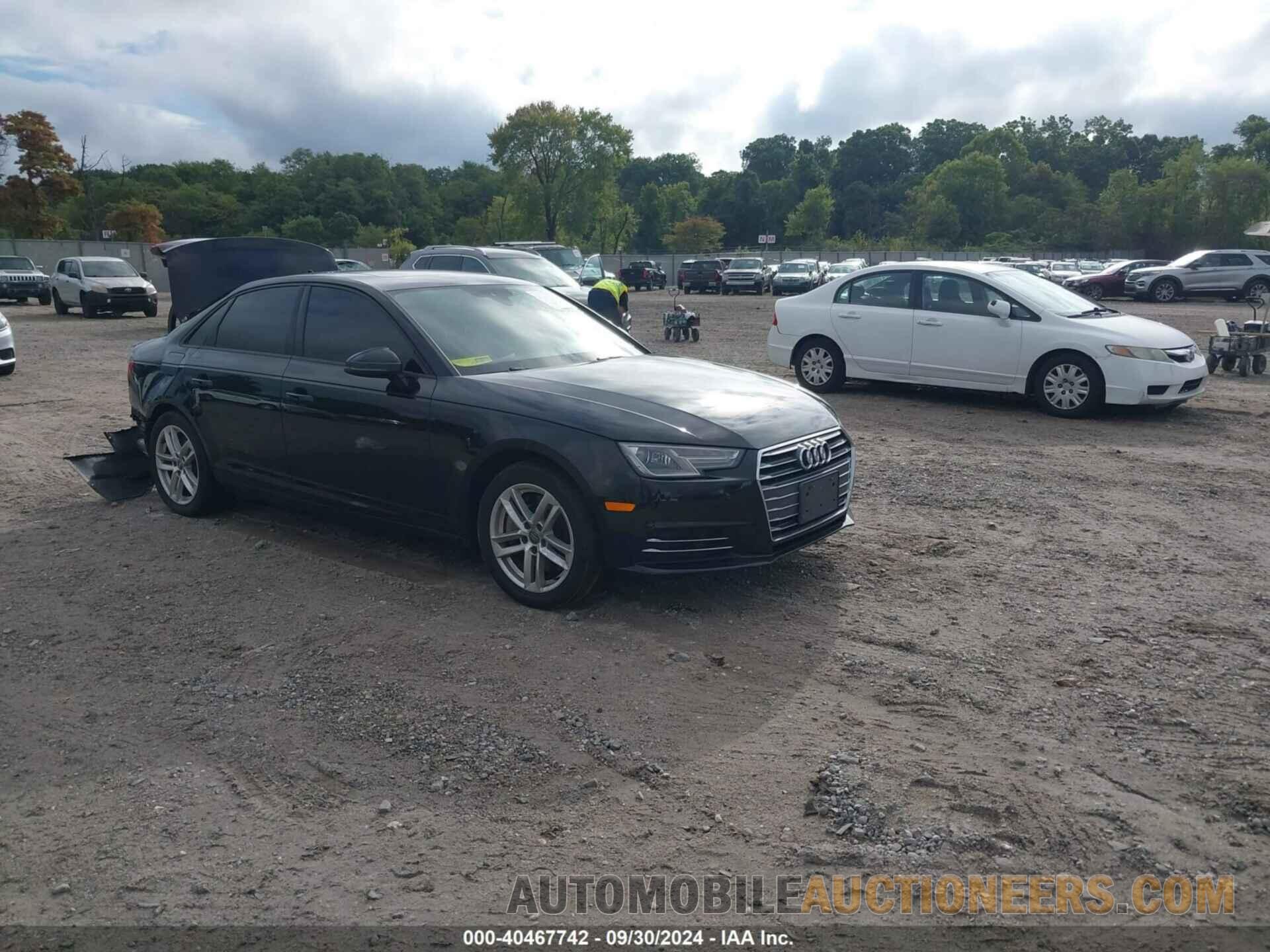 WAUANAF4XHN028504 AUDI A4 2017