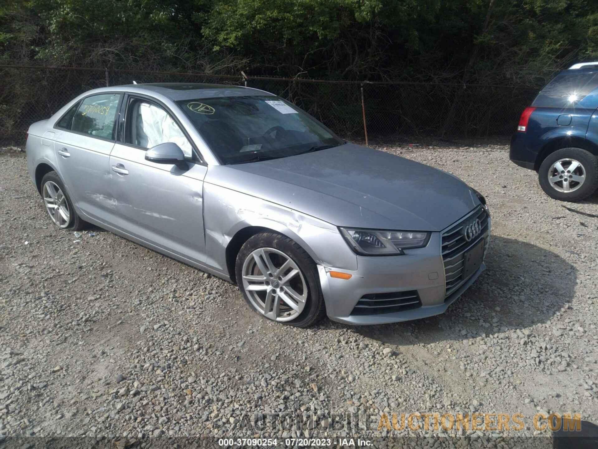 WAUANAF4XHN031158 AUDI A4 2017