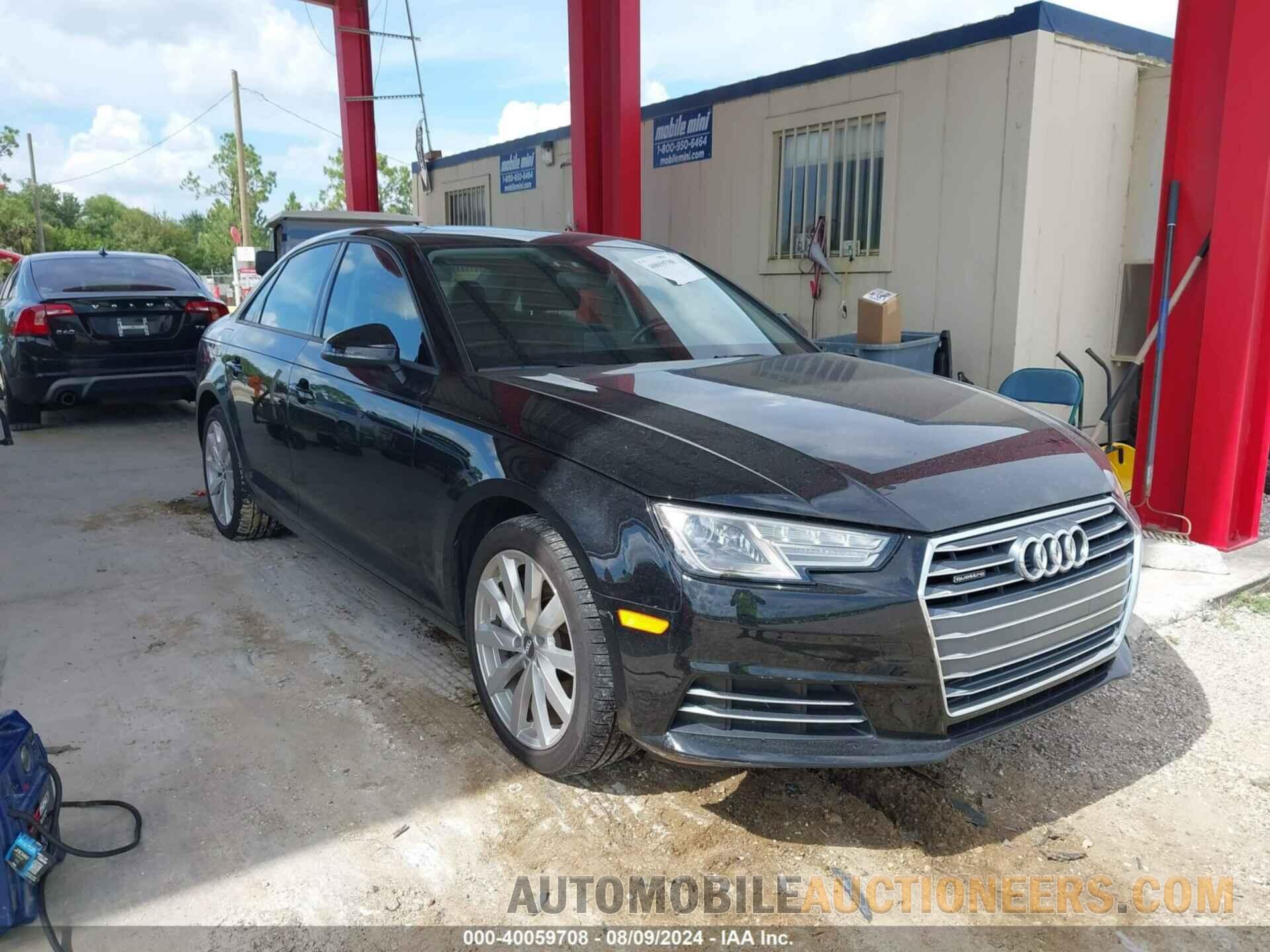 WAUANAF4XHN032391 AUDI A4 2017