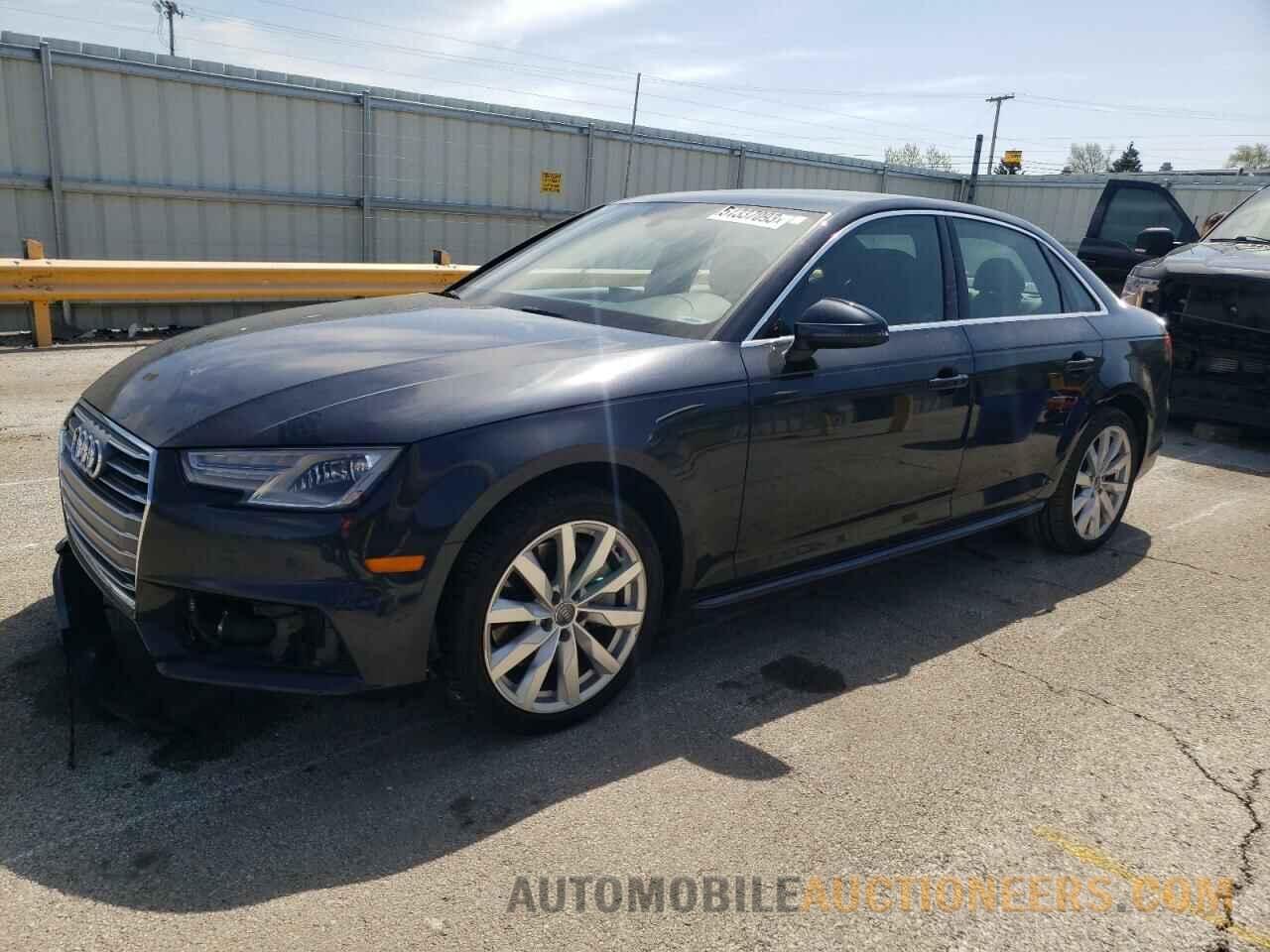 WAUANAF4XJA065548 AUDI A4 2018