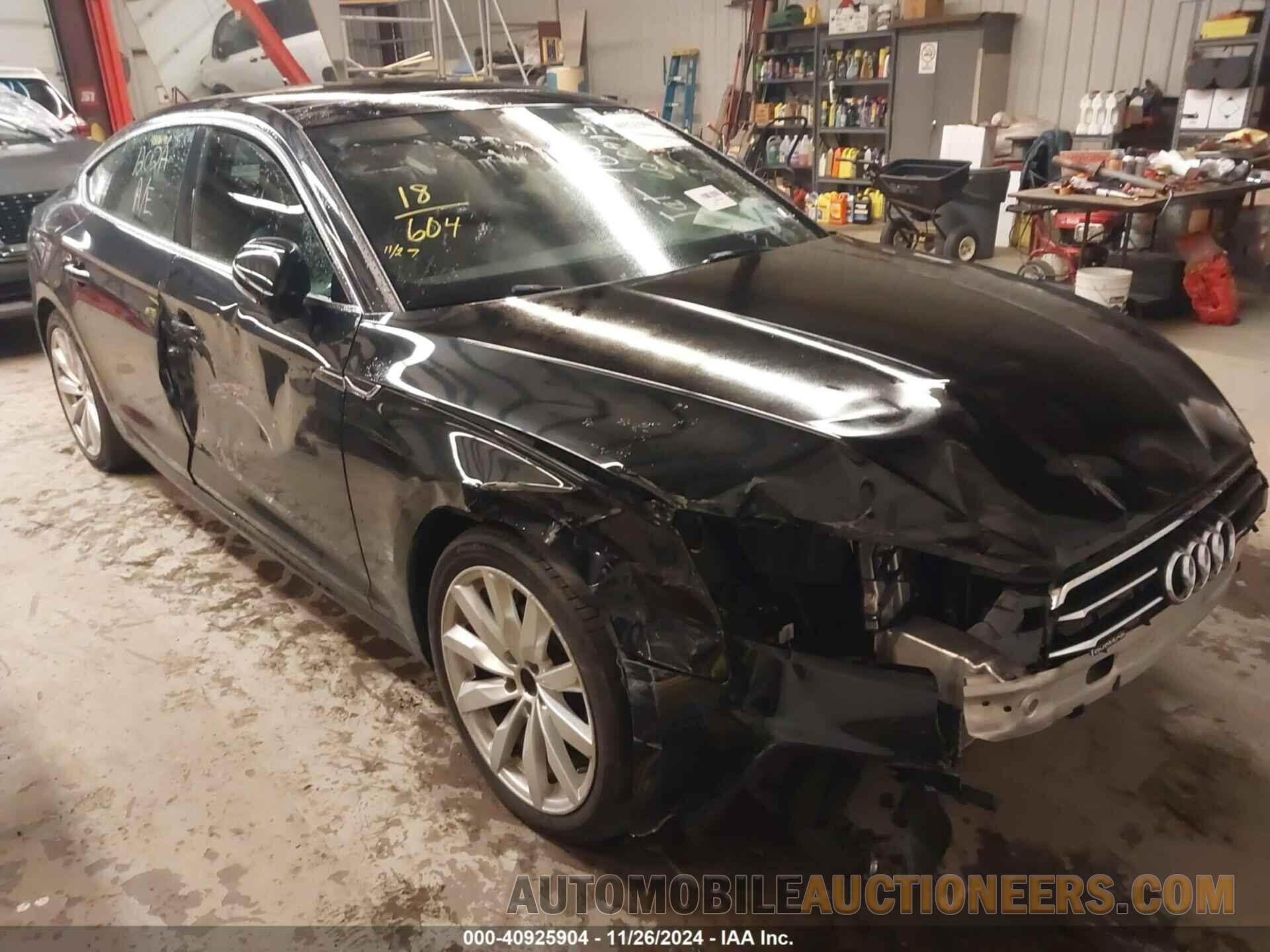 WAUANCF50JA086932 AUDI A5 2018