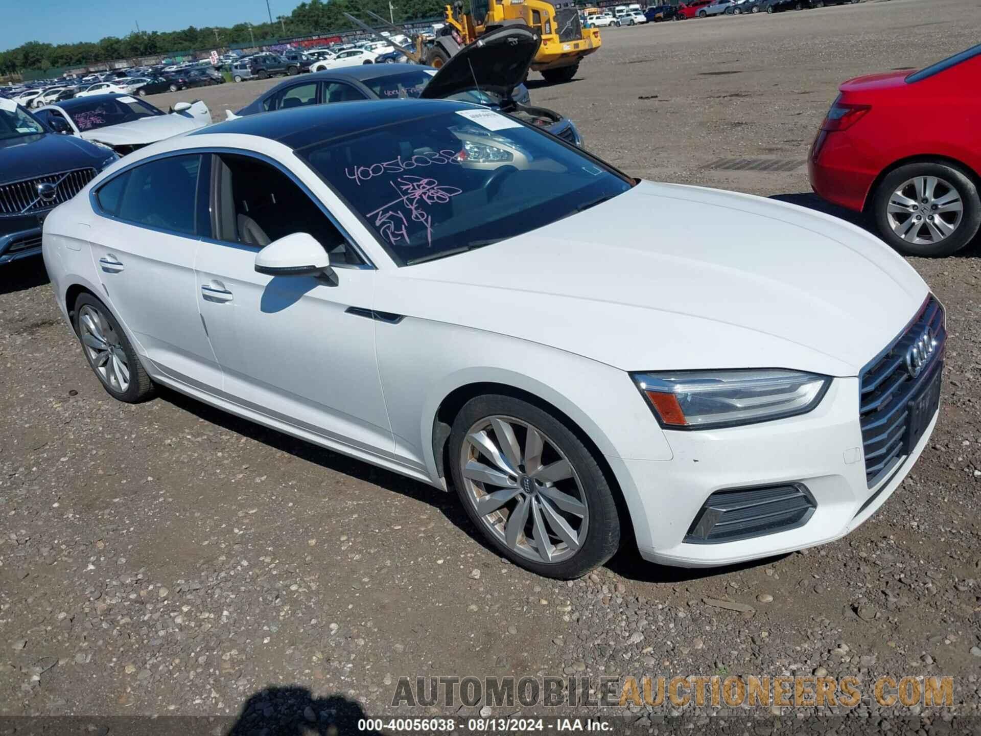 WAUANCF51JA089242 AUDI A5 2018