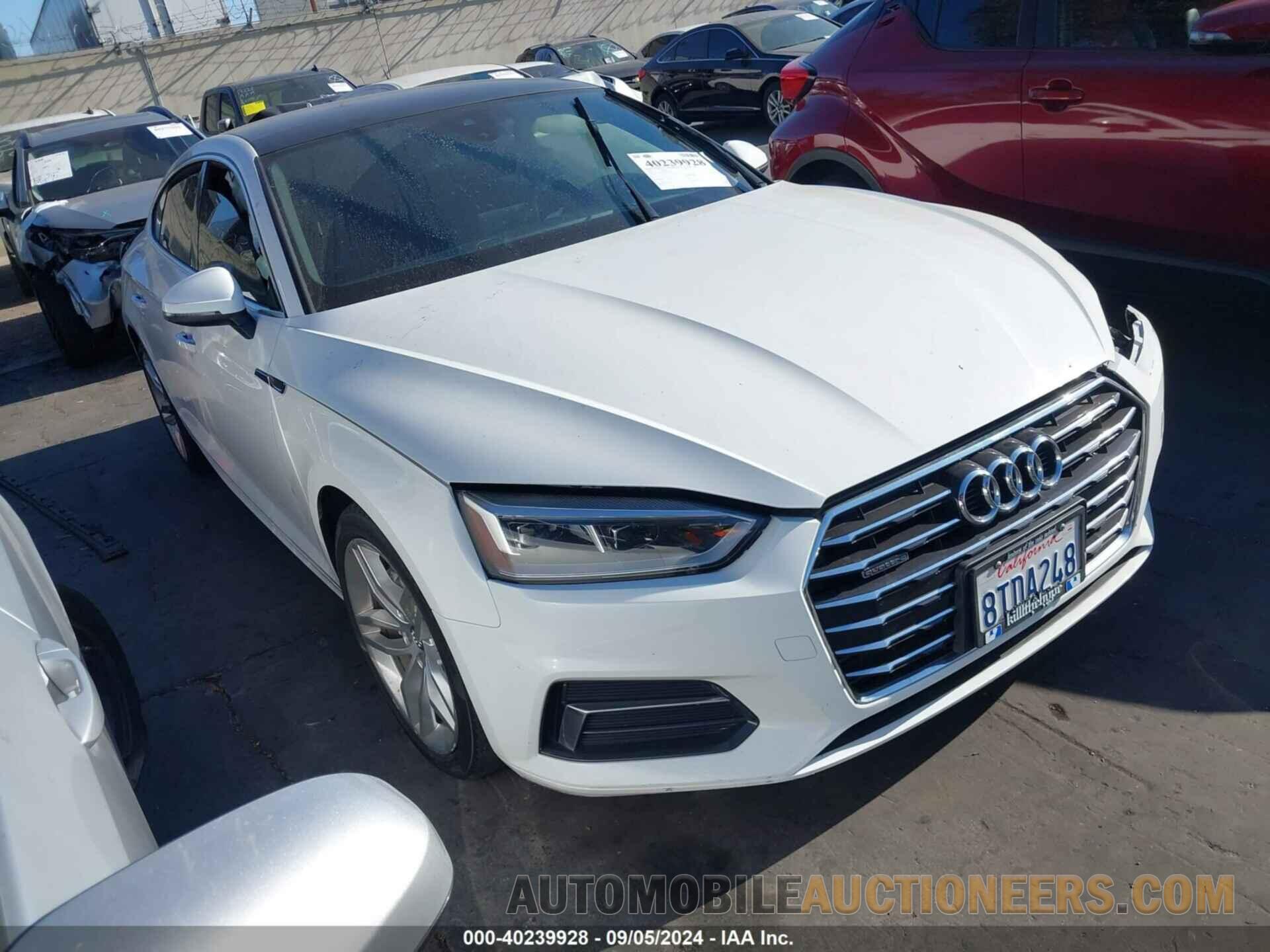 WAUANCF55KA056858 AUDI A5 2019