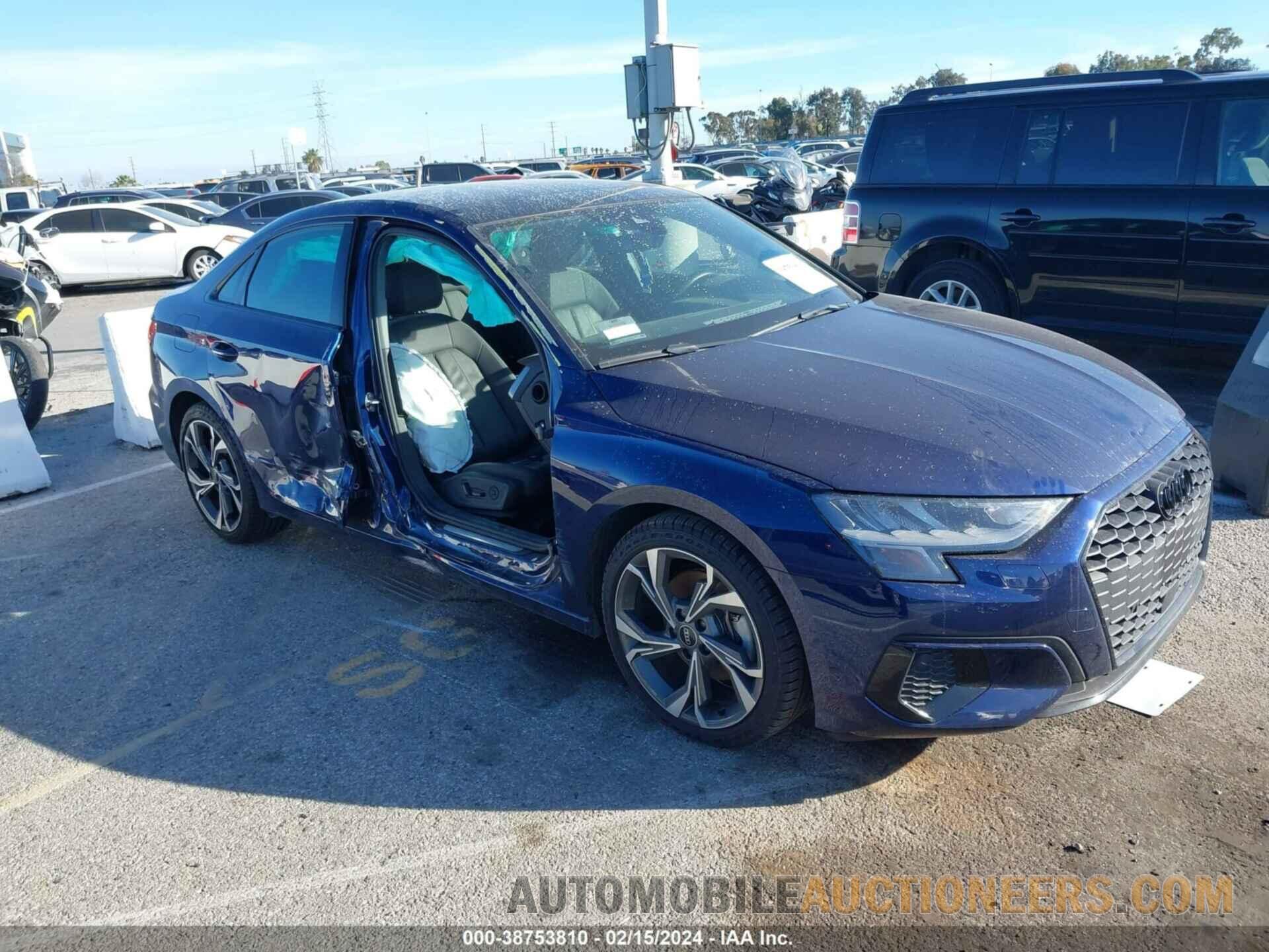 WAUAUDGY4NA104257 AUDI A3 2022