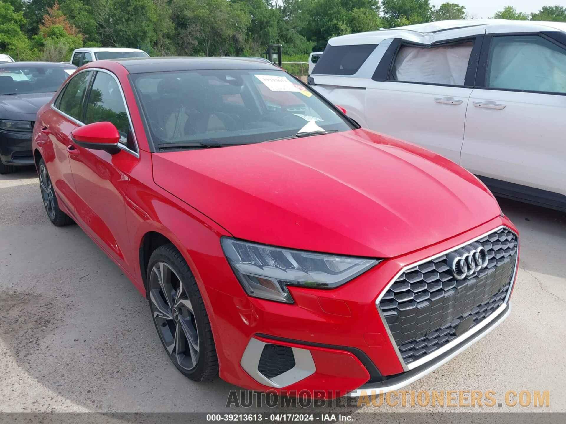 WAUAUDGY5NA101254 AUDI A3 2022