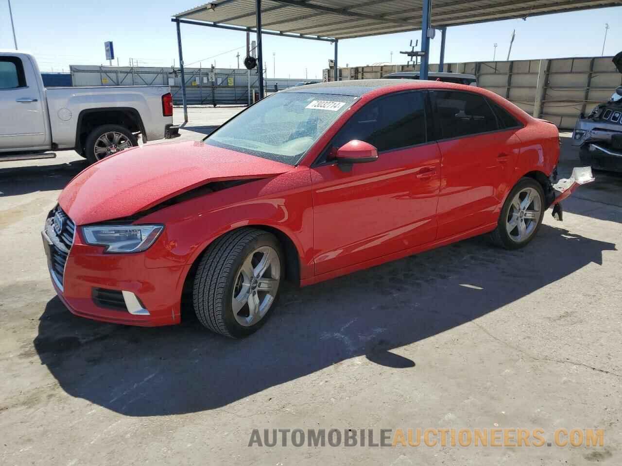 WAUAUGFF1J1044806 AUDI A3 2018