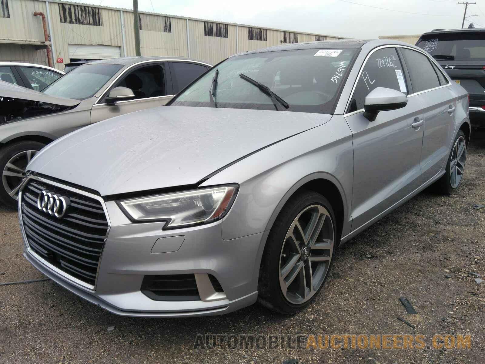 WAUAUGFF1K1011371 Audi A3 Sedan 2019