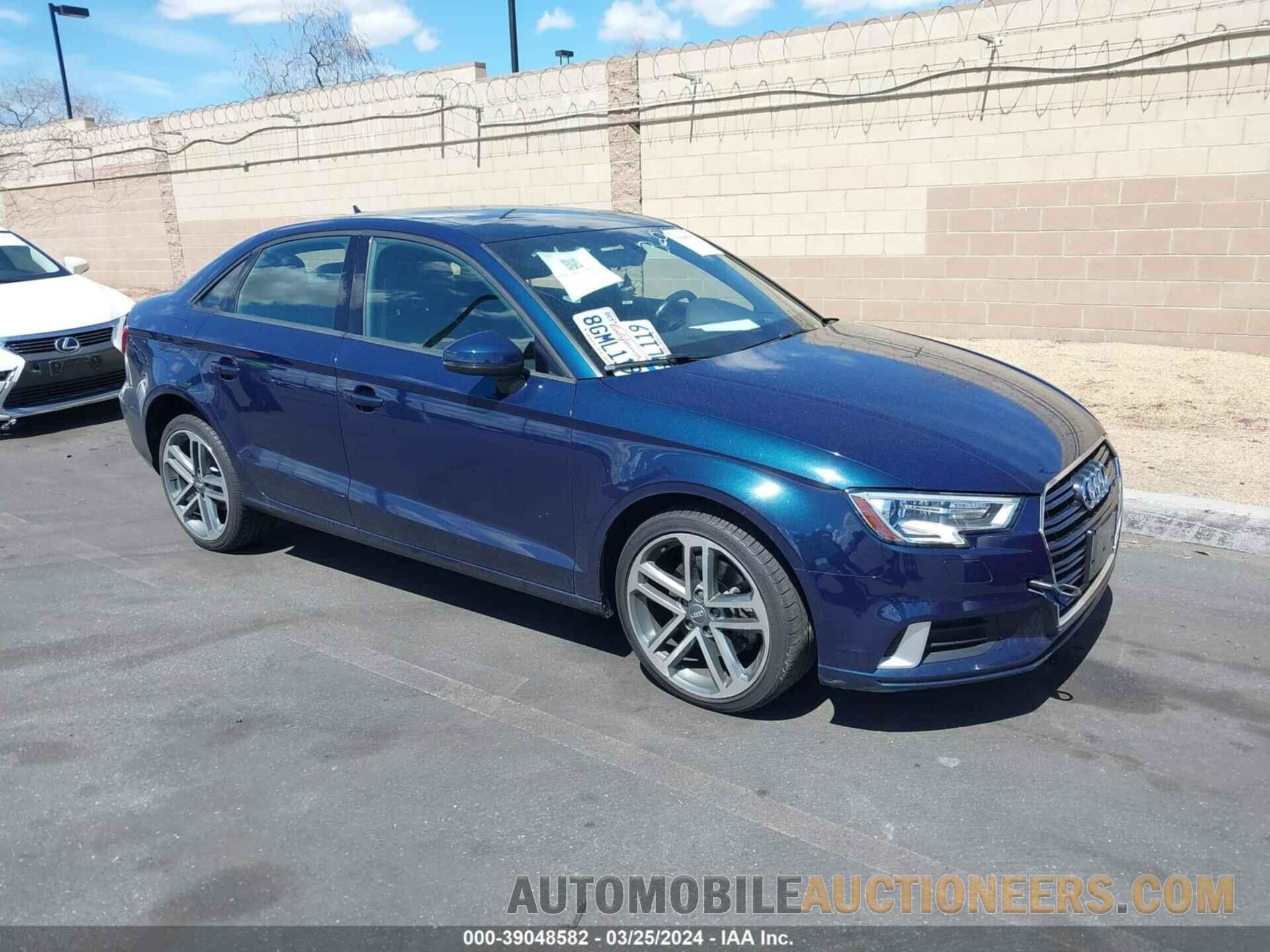 WAUAUGFF2H1077260 AUDI A3 2017