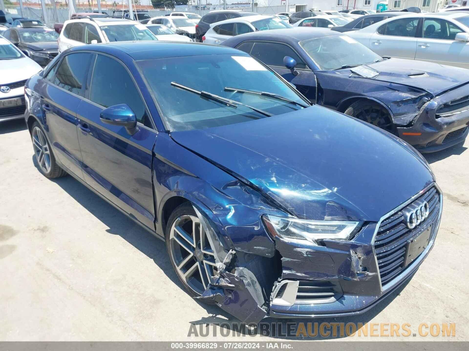 WAUAUGFF3H1057549 AUDI A3 2017