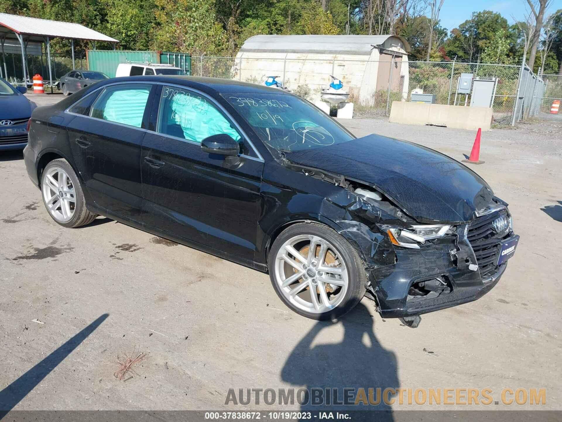 WAUAUGFF3K1027653 AUDI A3 SEDAN 2019