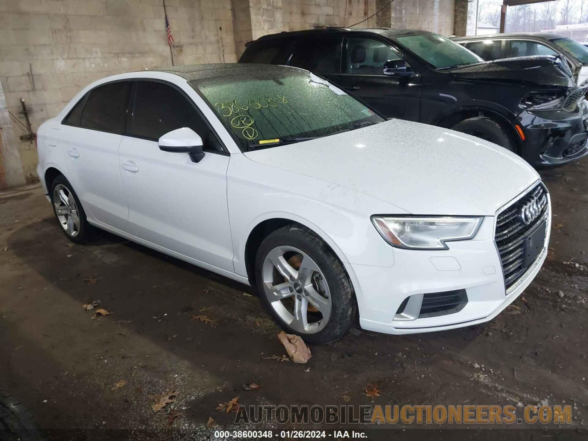 WAUAUGFF4H1028383 AUDI A3 2017