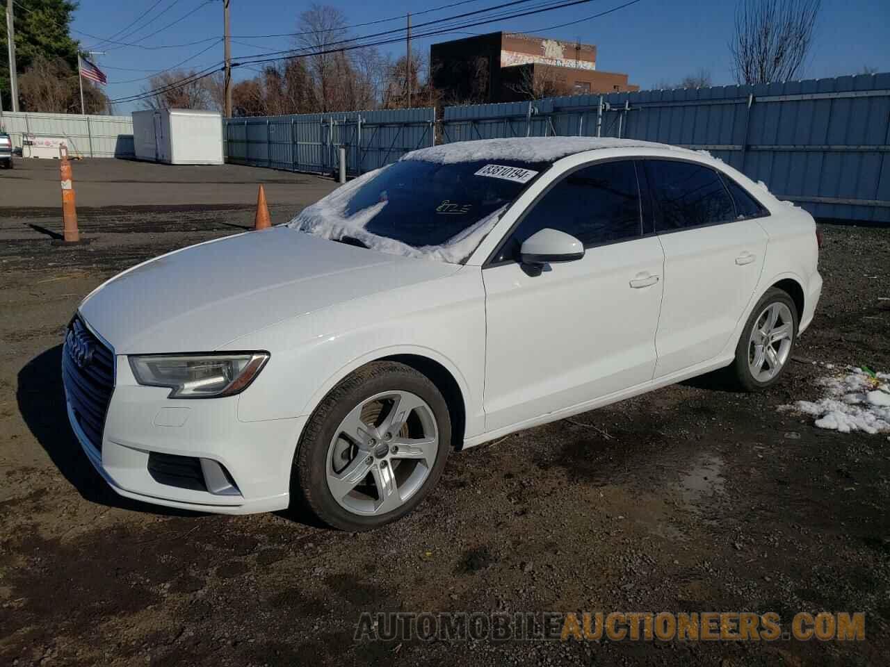 WAUAUGFF4H1036225 AUDI A3 2017