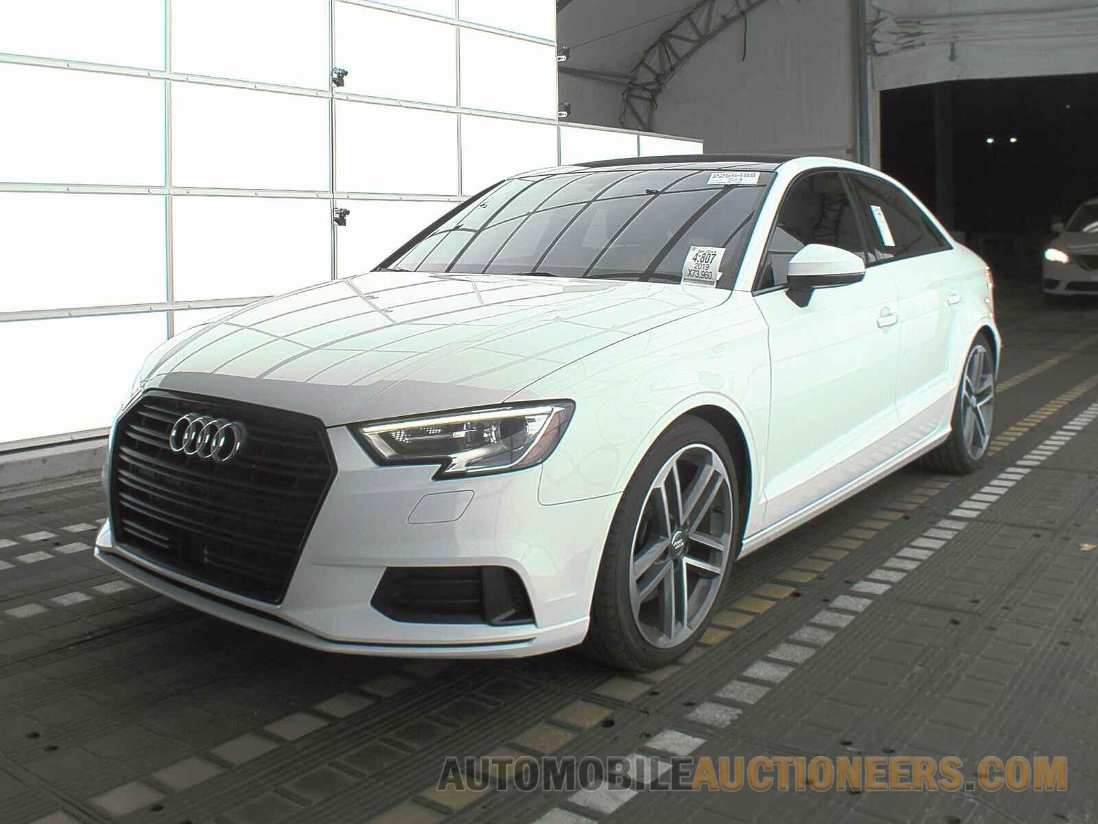 WAUAUGFF4KA125543 Audi A3 Sedan 2019