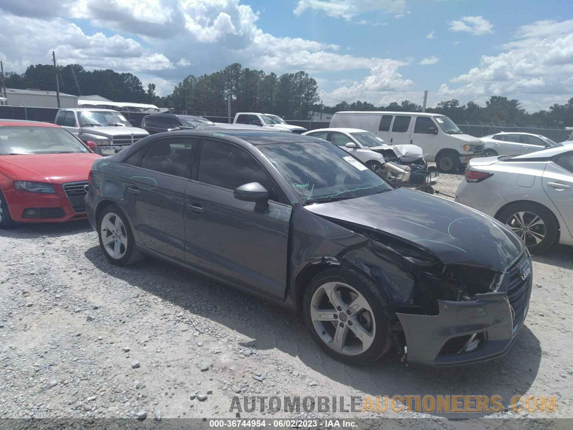 WAUAUGFF5J1040905 AUDI A3 SEDAN 2018