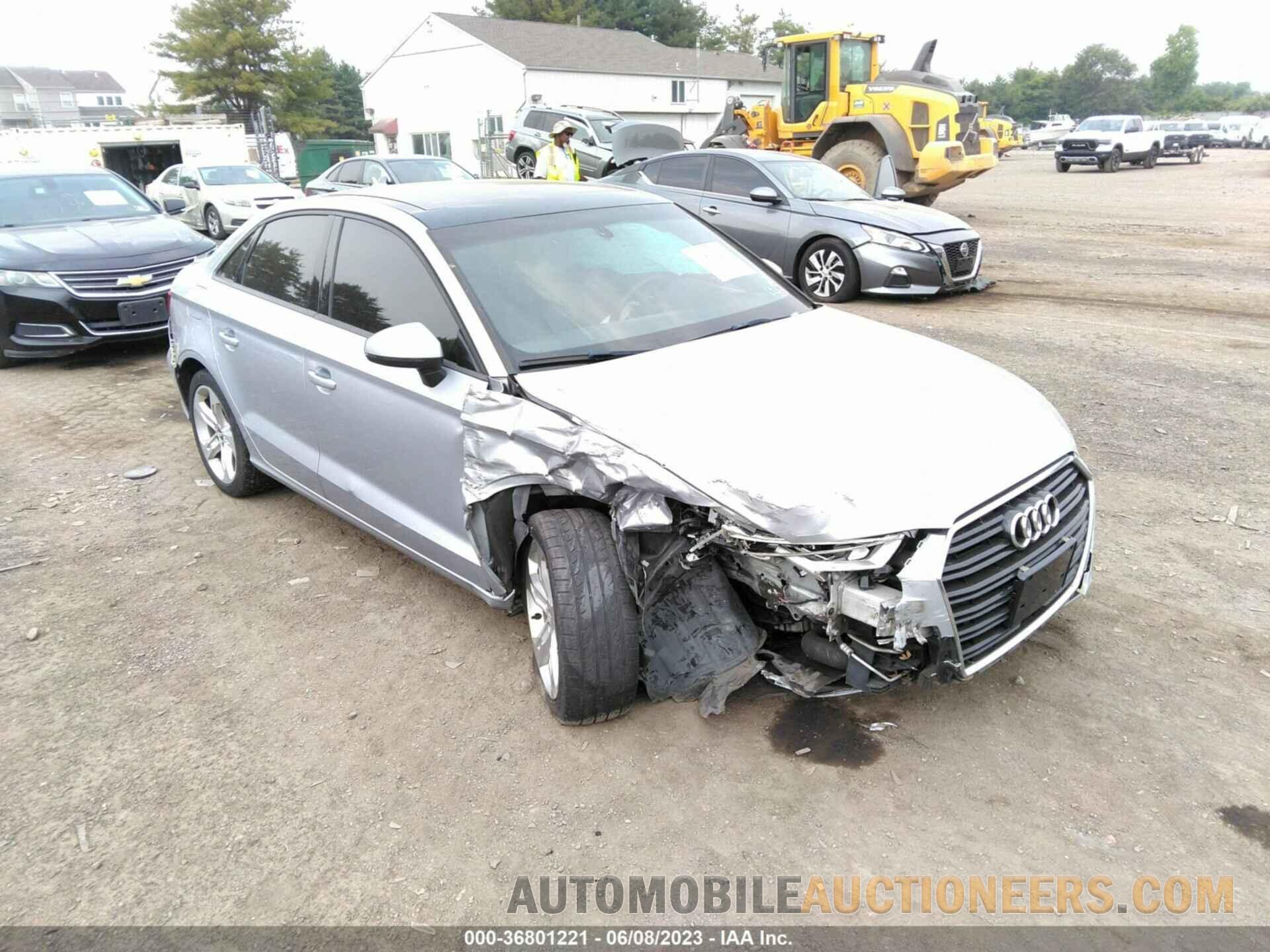 WAUAUGFF6H1042026 AUDI A3 SEDAN 2017