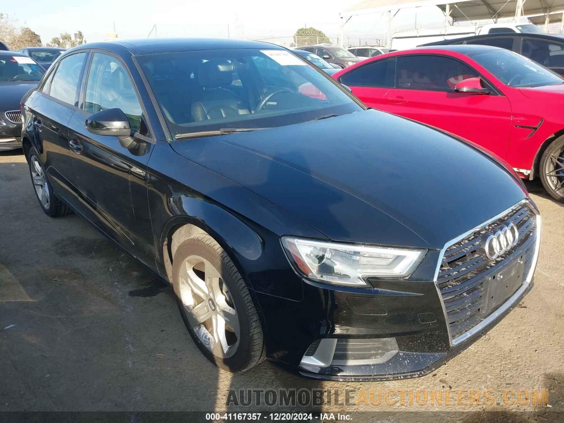 WAUAUGFF6J1023529 AUDI A3 2018