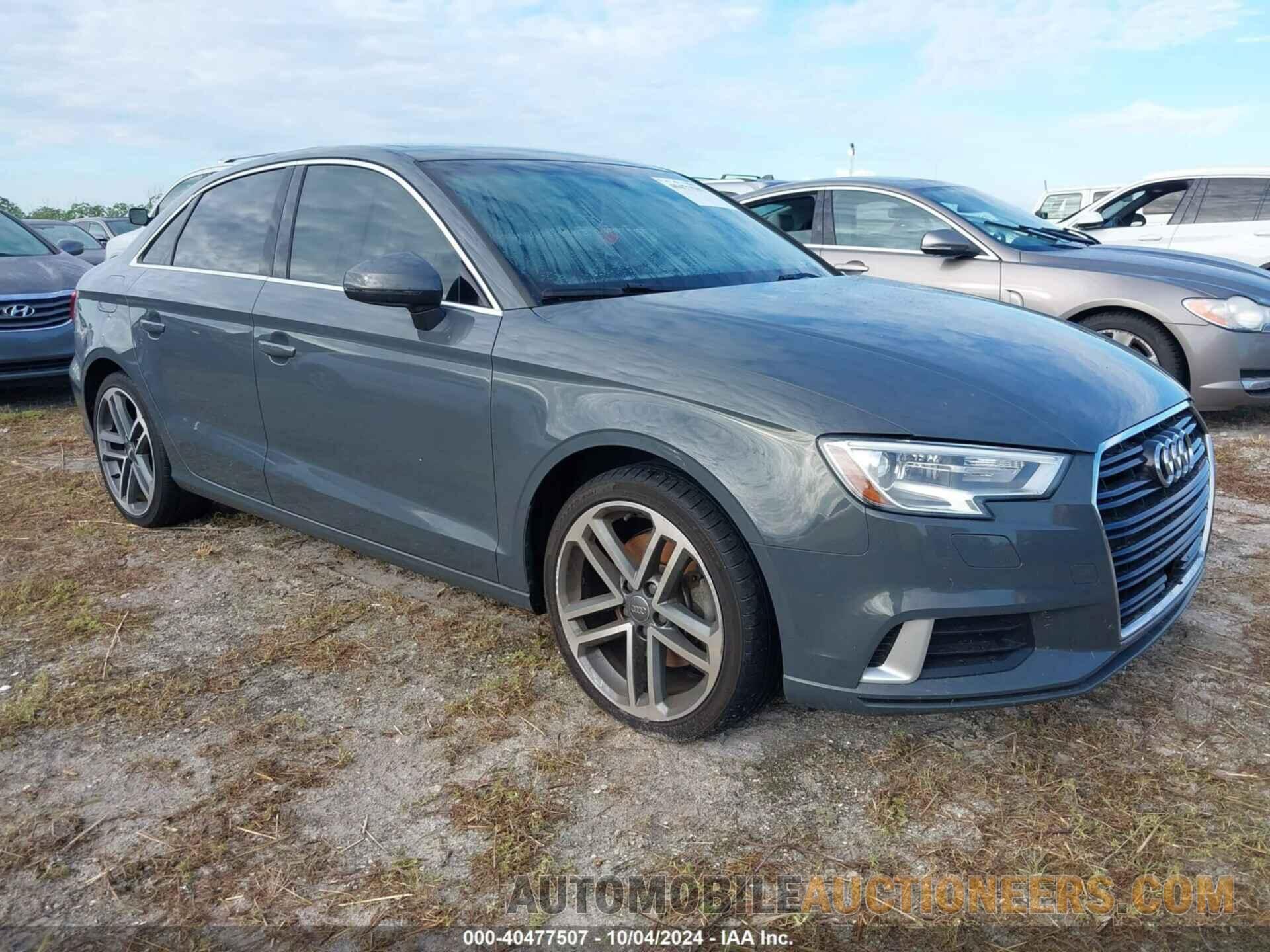 WAUAUGFF6K1015951 AUDI A3 2019