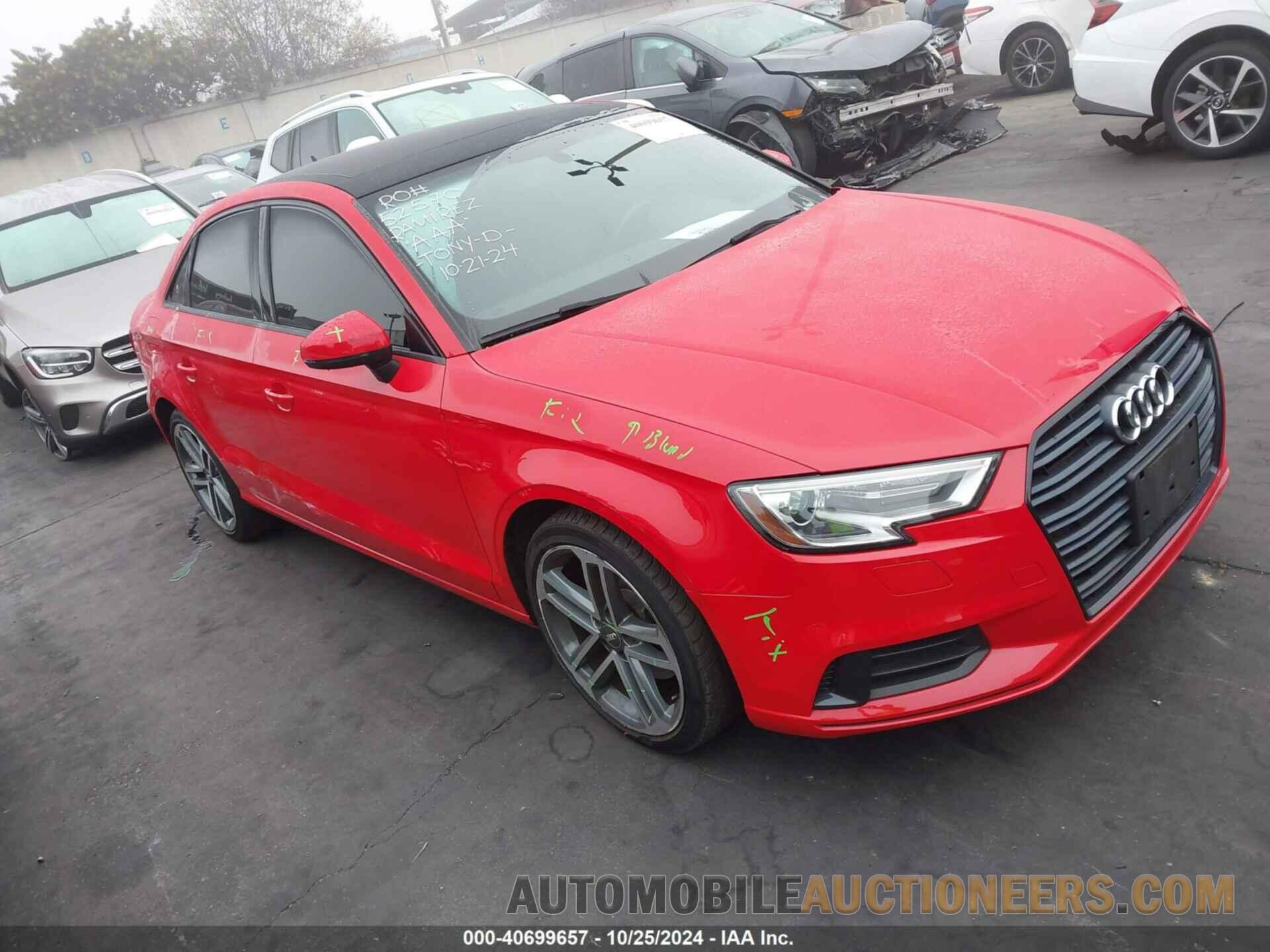 WAUAUGFF7LA006595 AUDI A3 2020