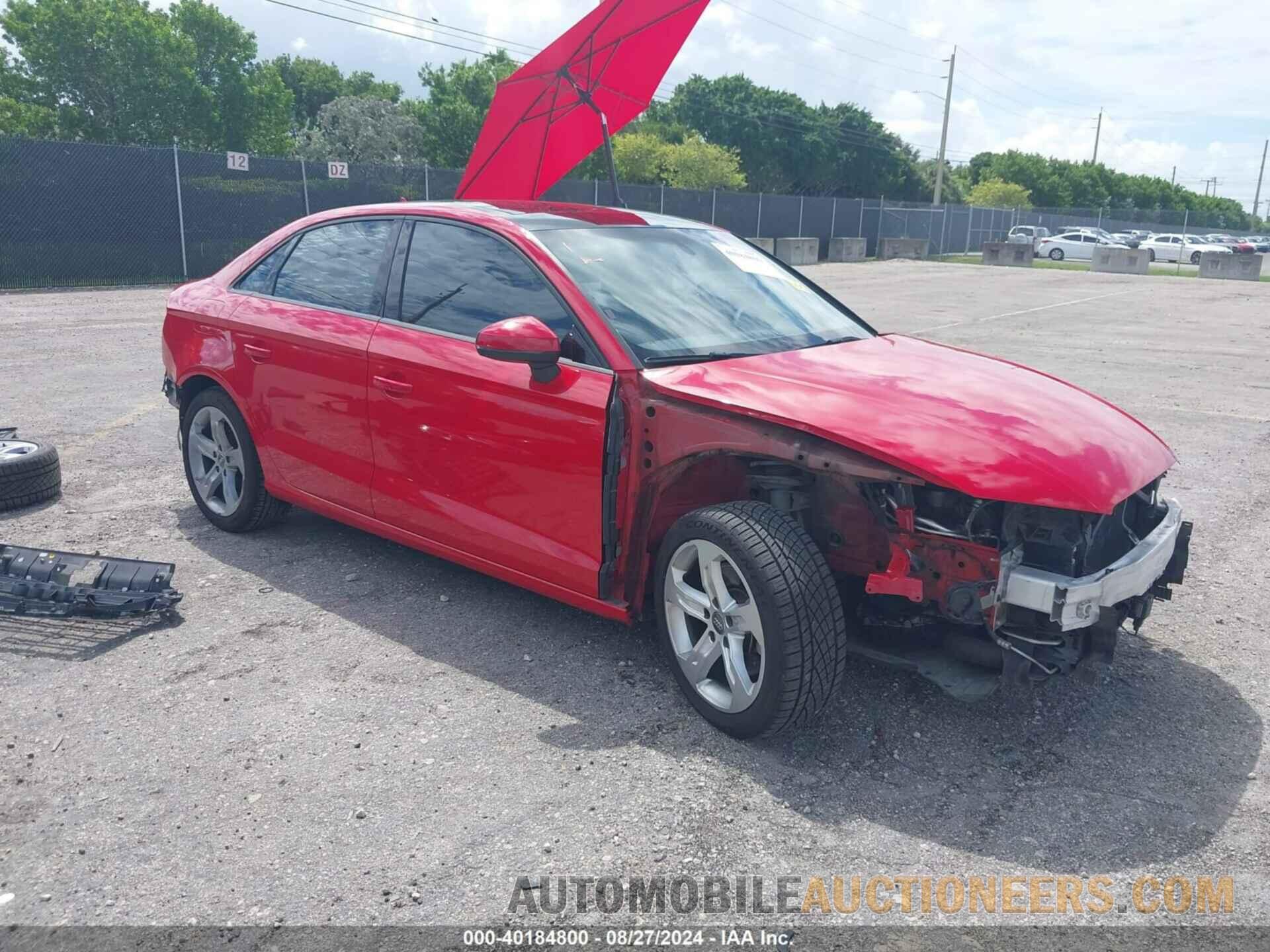 WAUAUGFF8H1037538 AUDI A3 2017