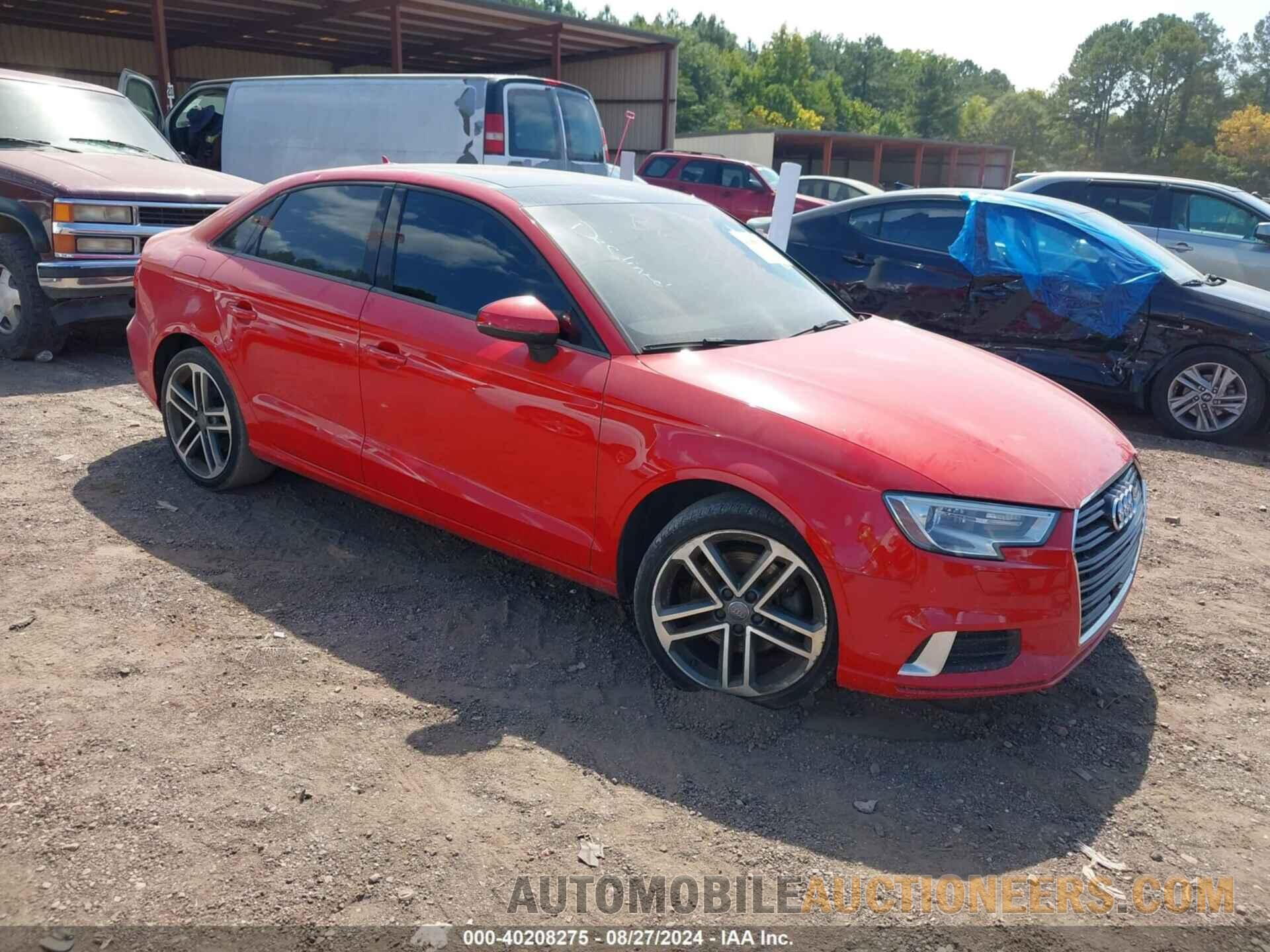 WAUAUGFF8J1026237 AUDI A3 2018