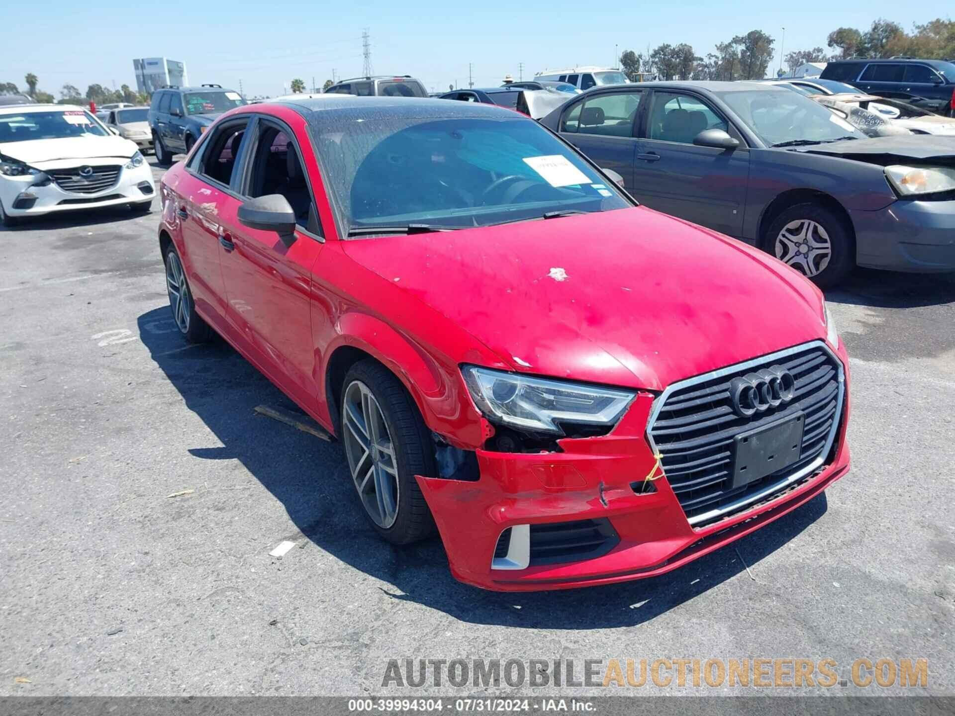 WAUAUGFF8J1030725 AUDI A3 2018