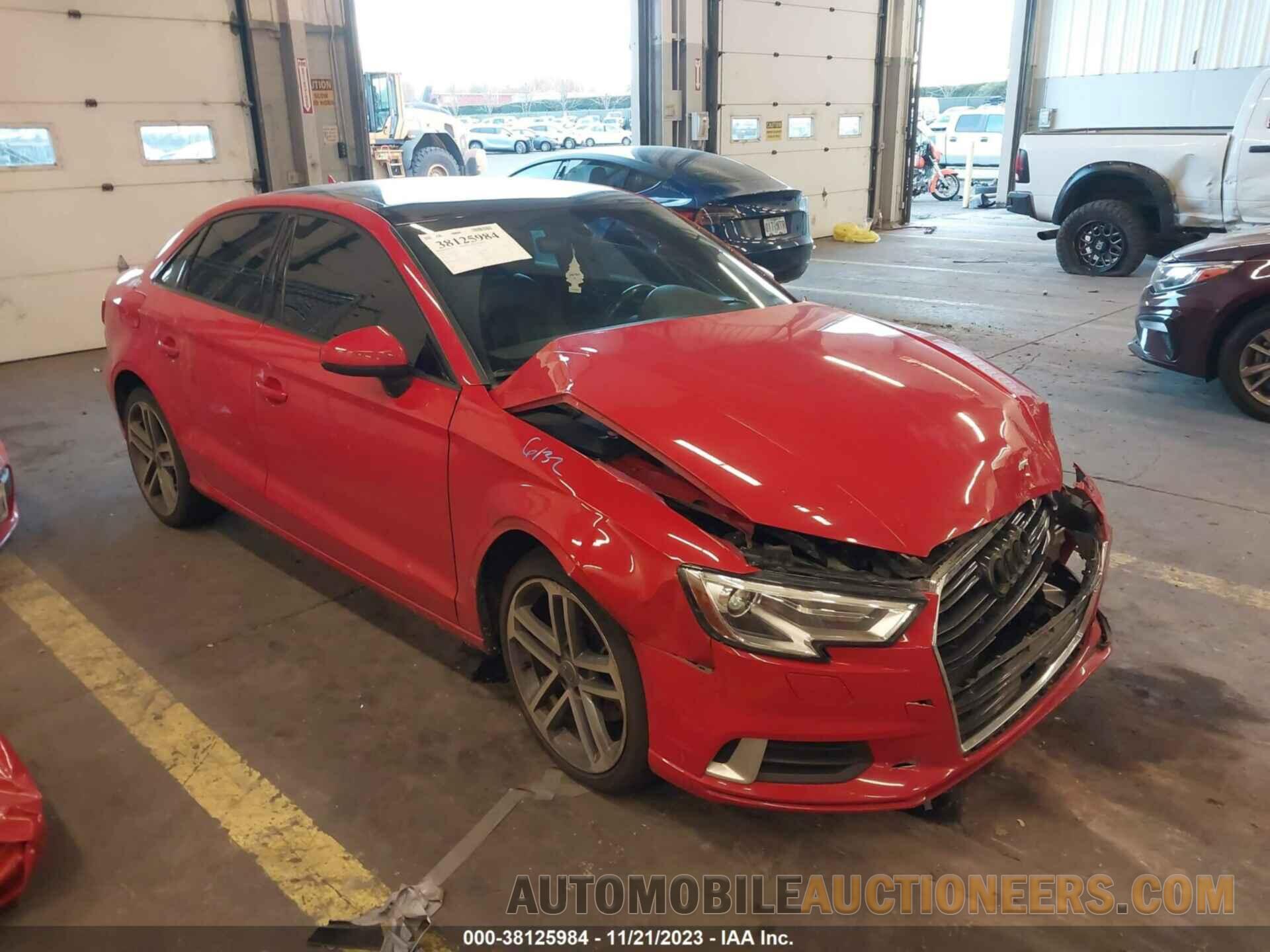 WAUAUGFF8J1043992 AUDI A3 2018