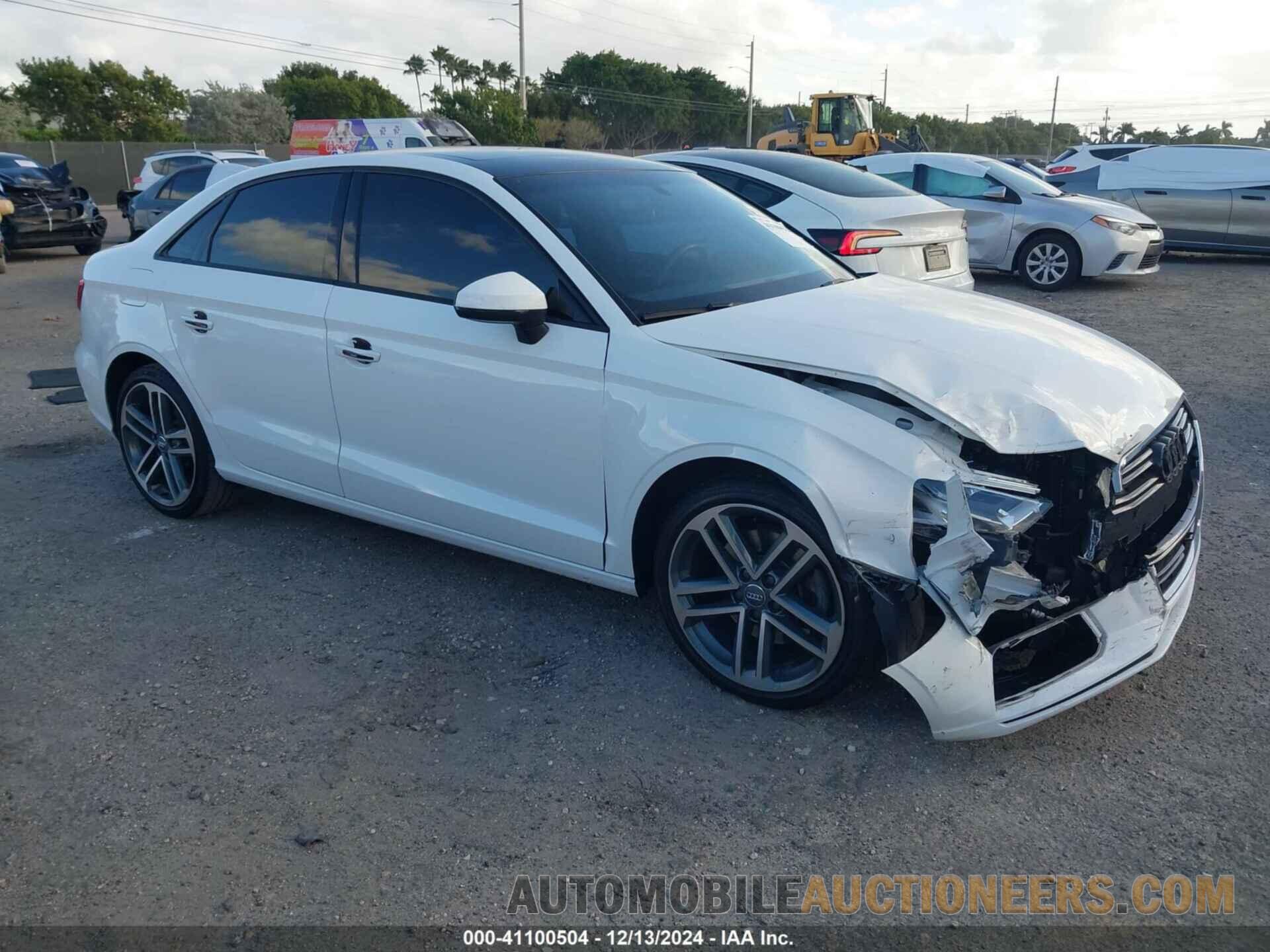 WAUAUGFF8J1064518 AUDI A3 2018