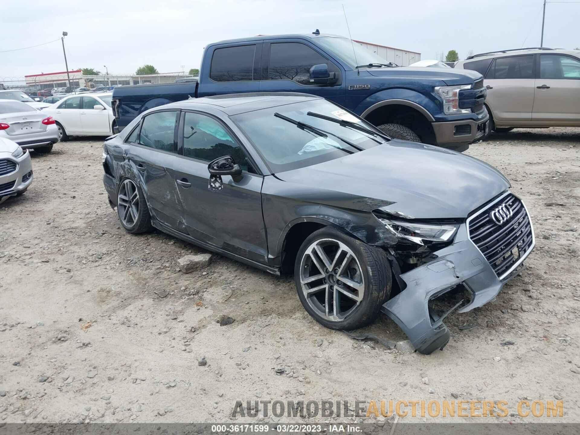 WAUAUGFF9J1006627 AUDI A3 SEDAN 2018