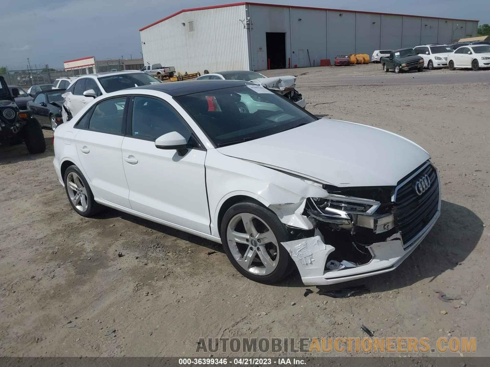 WAUAUGFFXH1042675 AUDI A3 SEDAN 2017