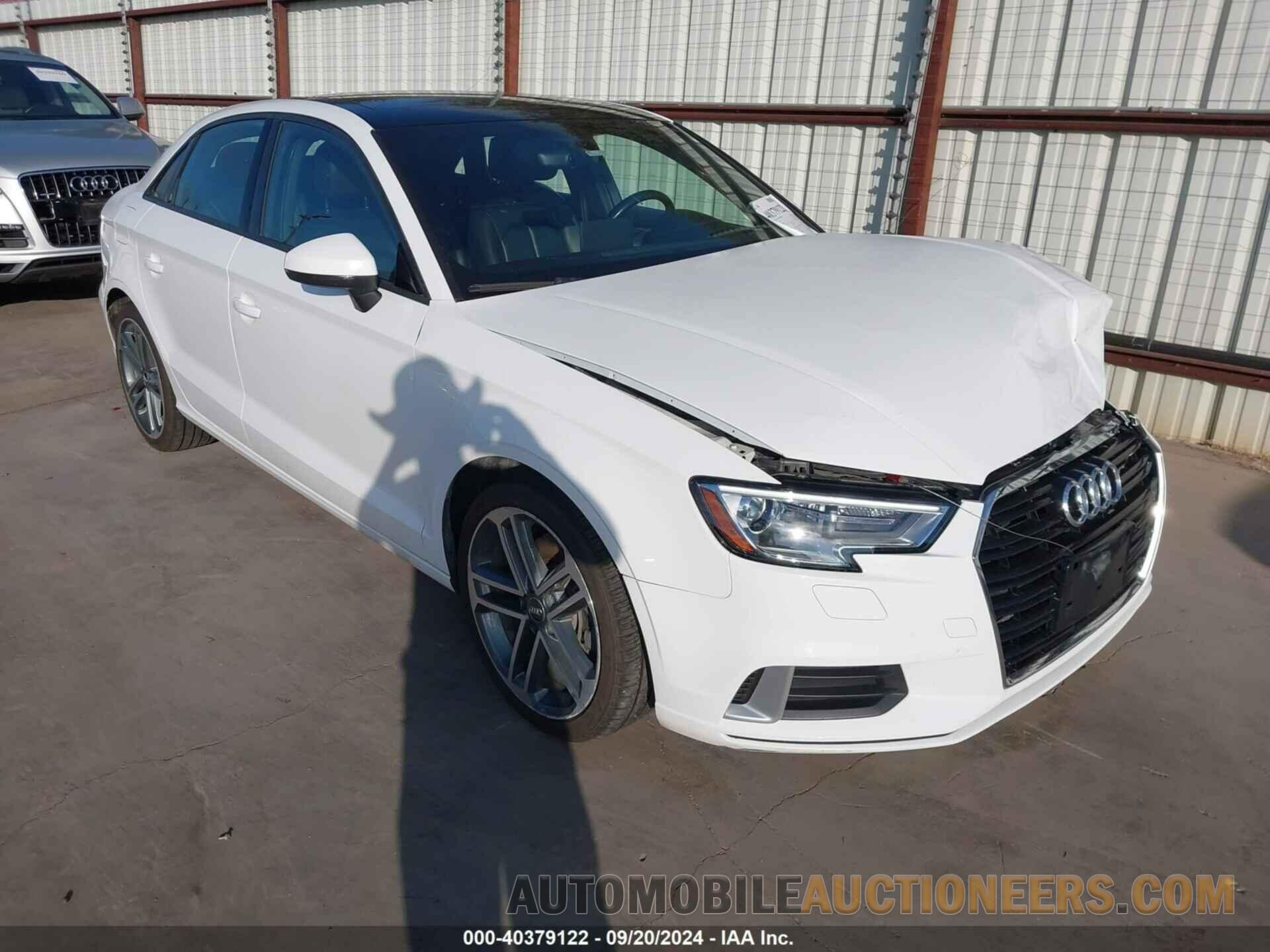 WAUAUGFFXH1047276 AUDI A3 2017