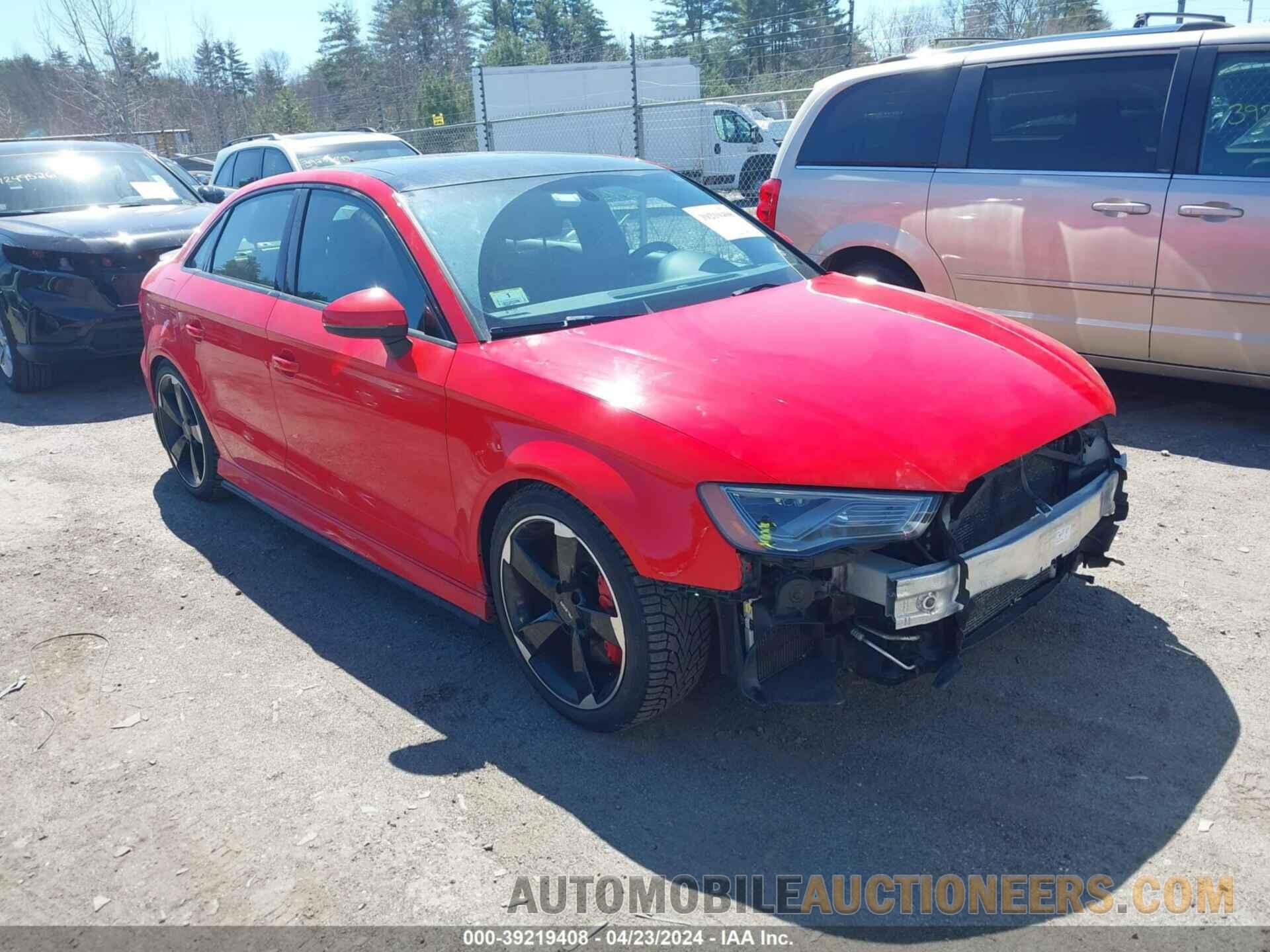 WAUB1GFF0G1072618 AUDI S3 2016