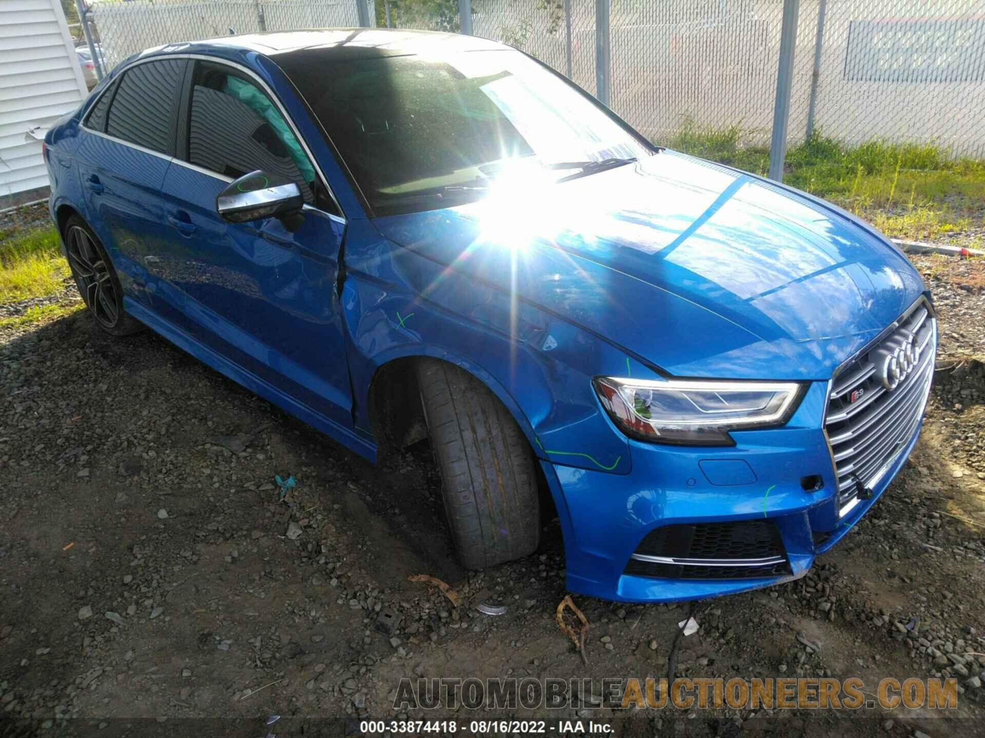 WAUB1GFF1J1034922 AUDI S3 2018