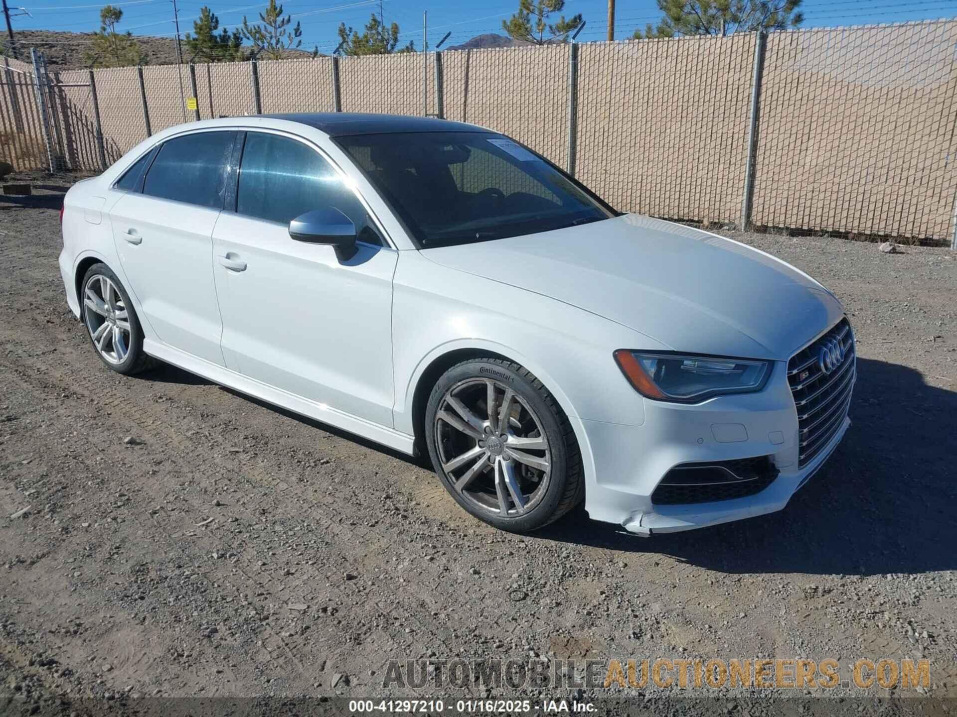 WAUB1GFF2G1025428 AUDI S3 2016