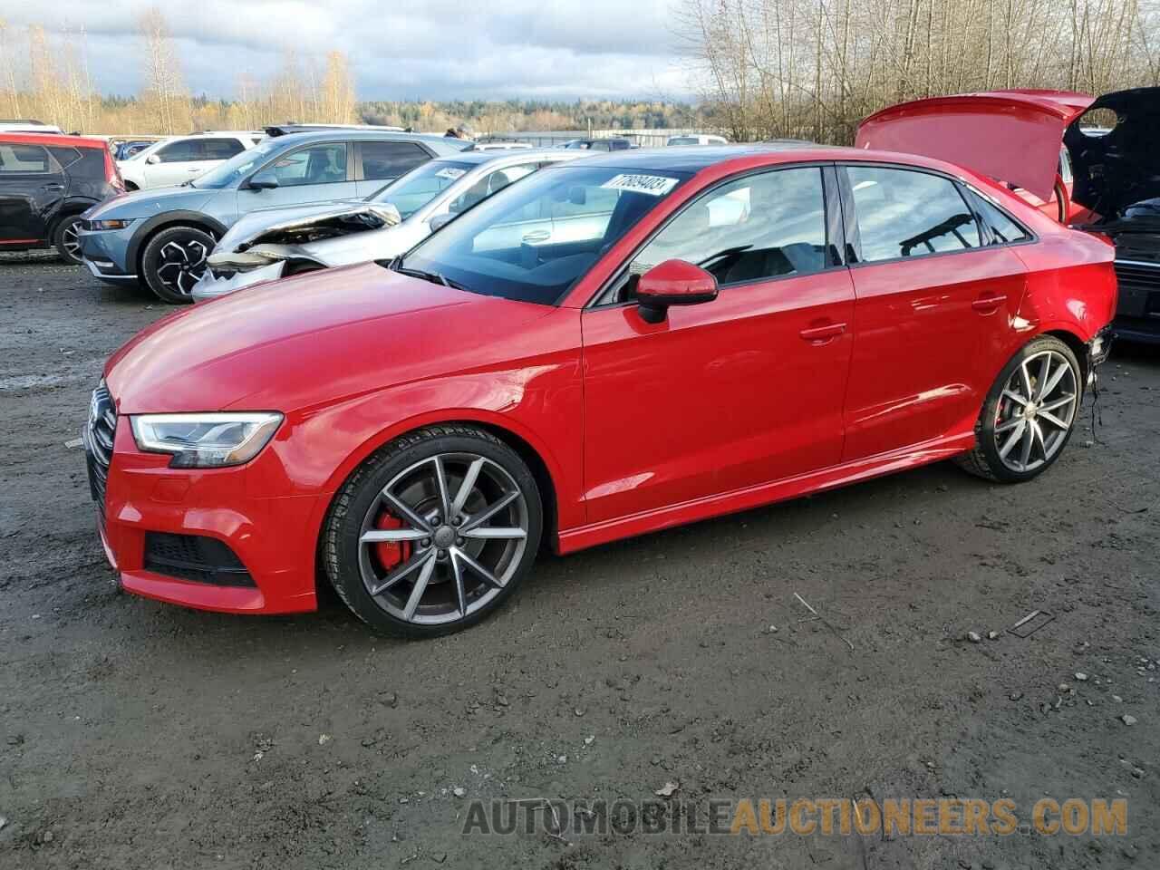 WAUB1GFF3J1053021 AUDI S3 2018