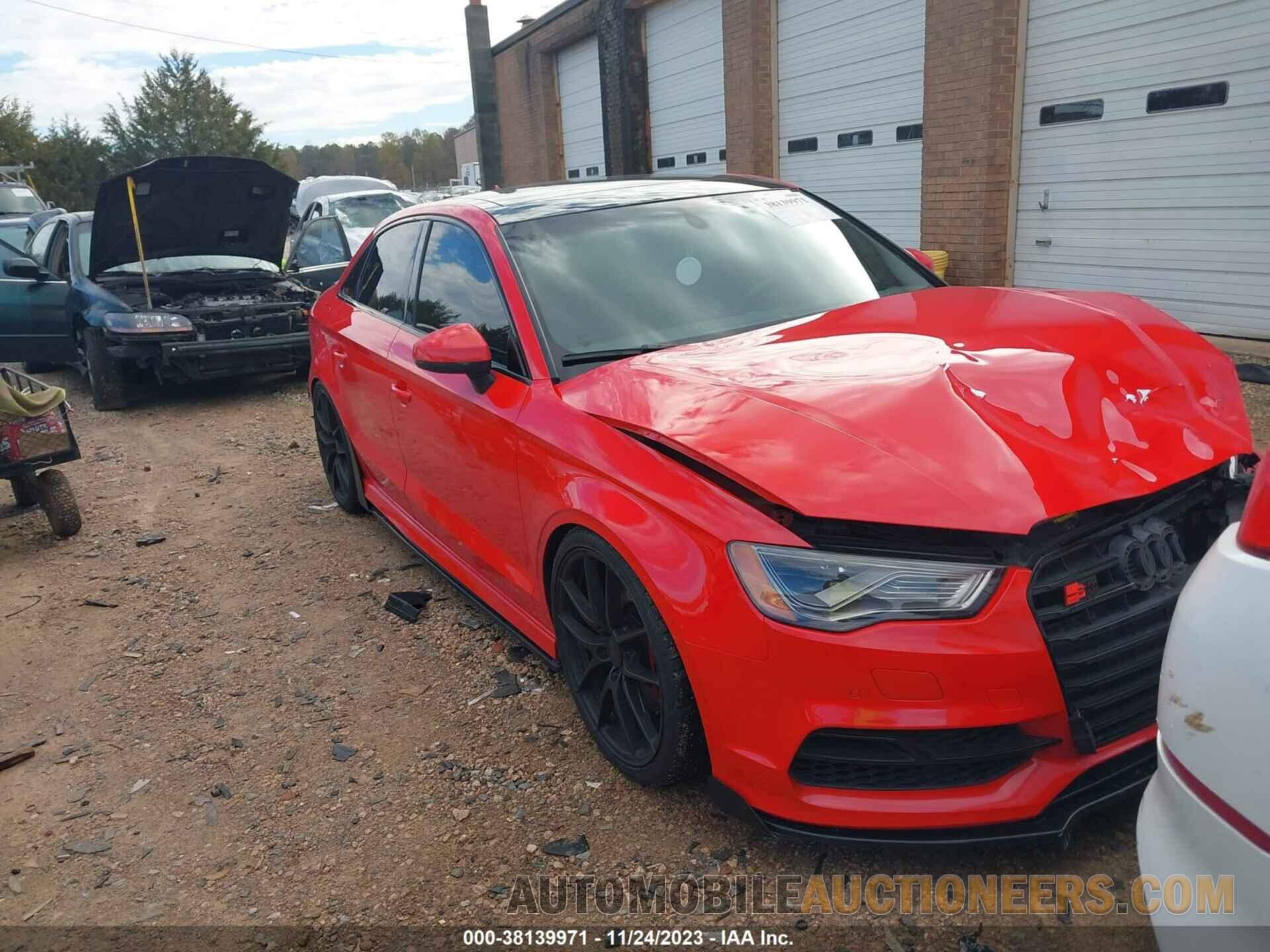 WAUB1GFF4G1071360 AUDI S3 2016