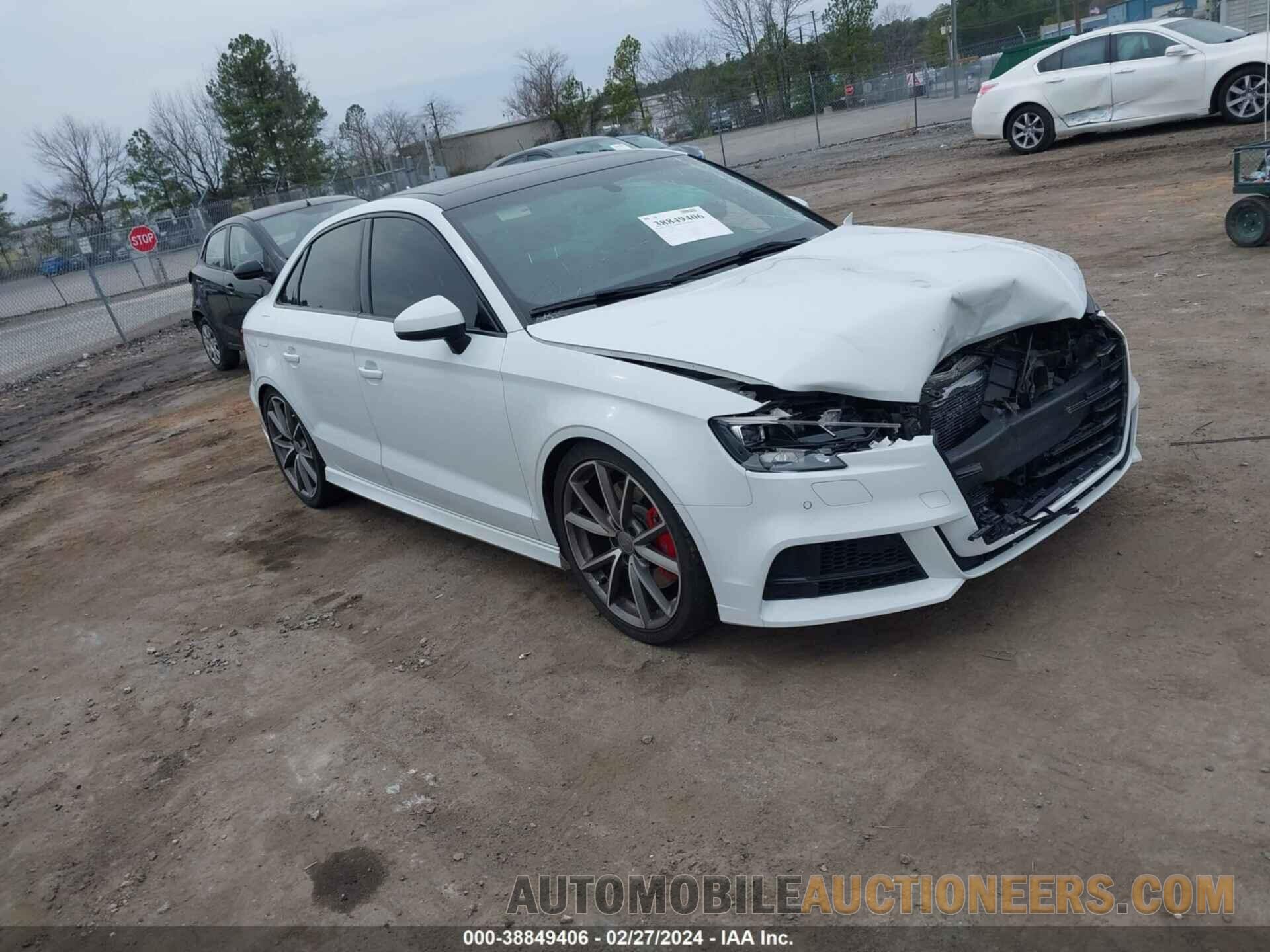 WAUB1GFF4J1012560 AUDI S3 2018