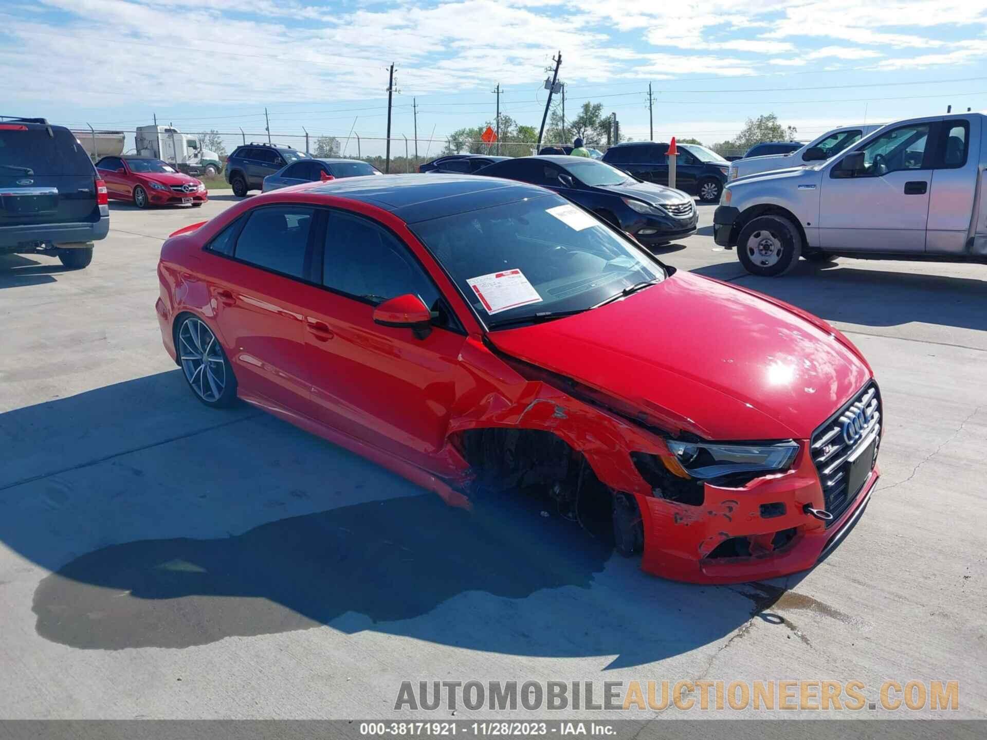 WAUB1GFF5G1073599 AUDI S3 2016