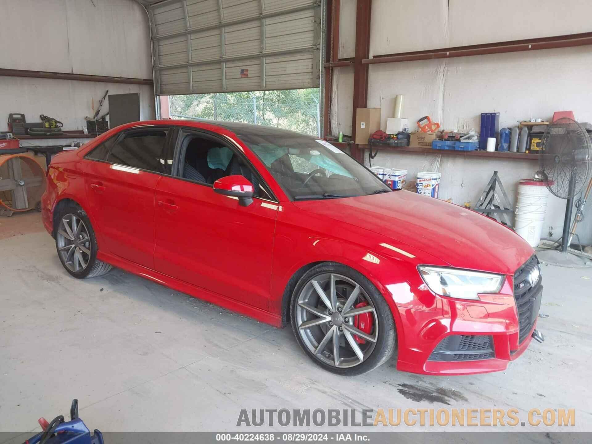 WAUB1GFF5J1044255 AUDI S3 2018