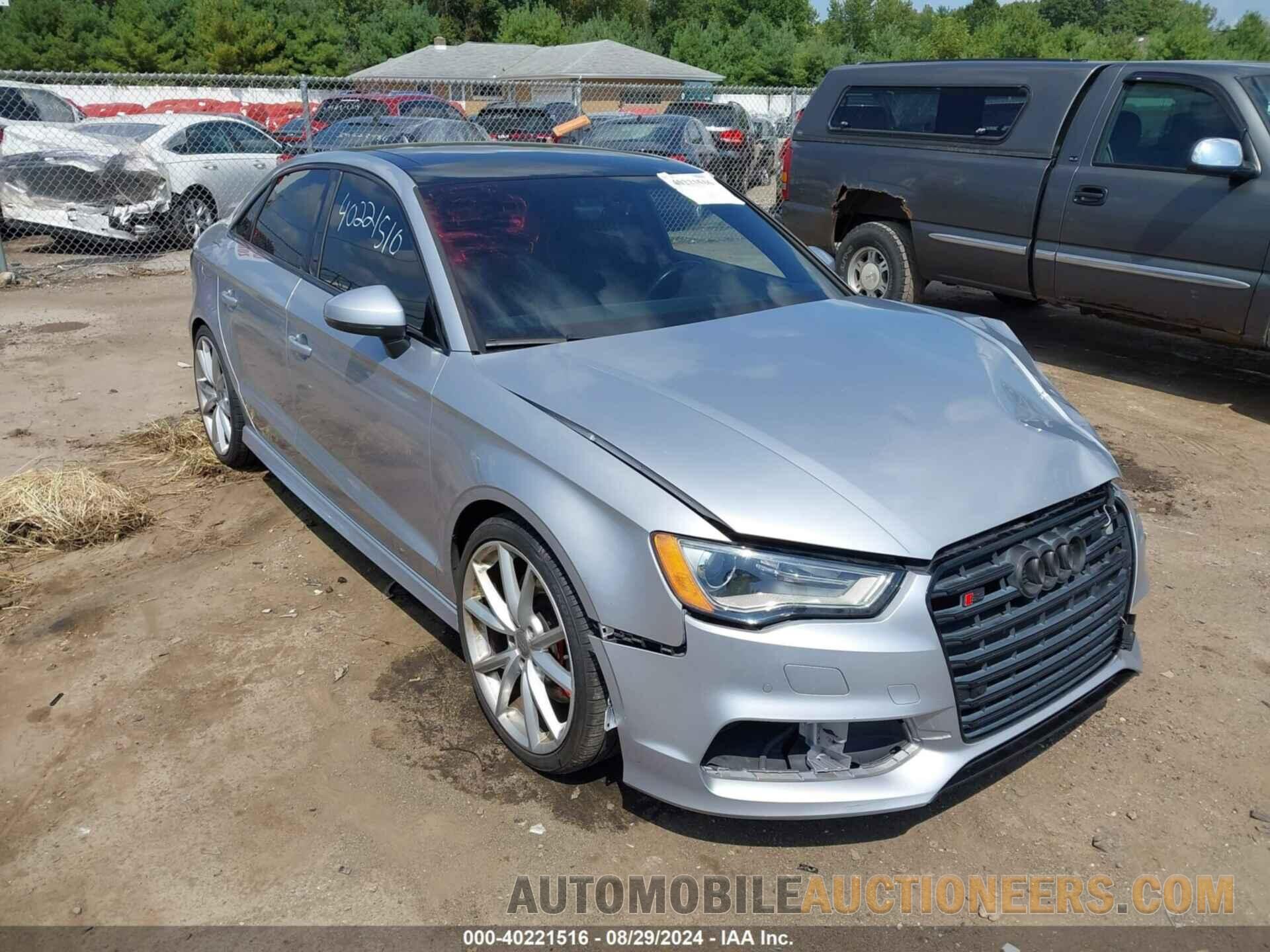 WAUB1GFF6G1033158 AUDI S3 2016