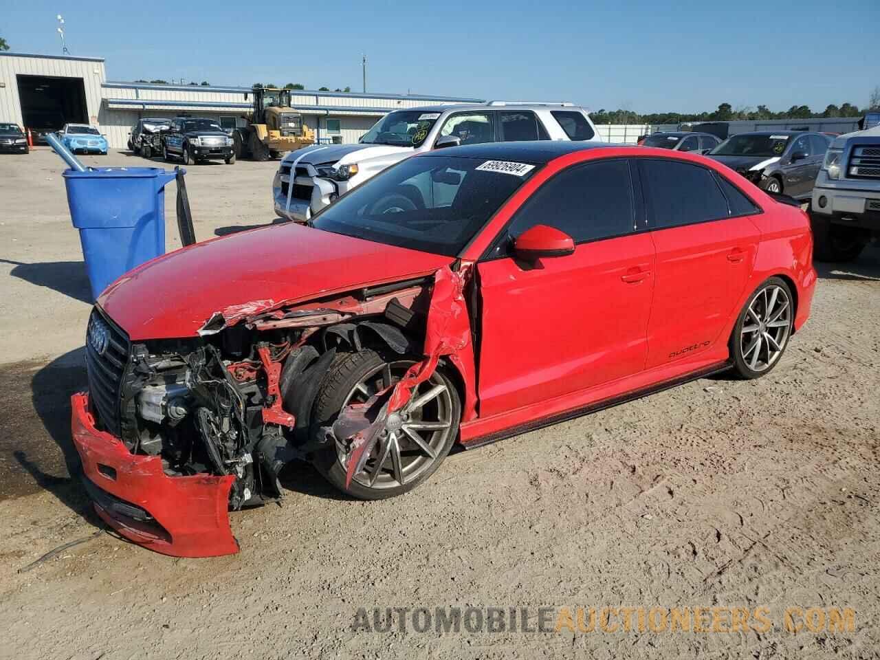 WAUB1GFF7G1030687 AUDI S3 2016