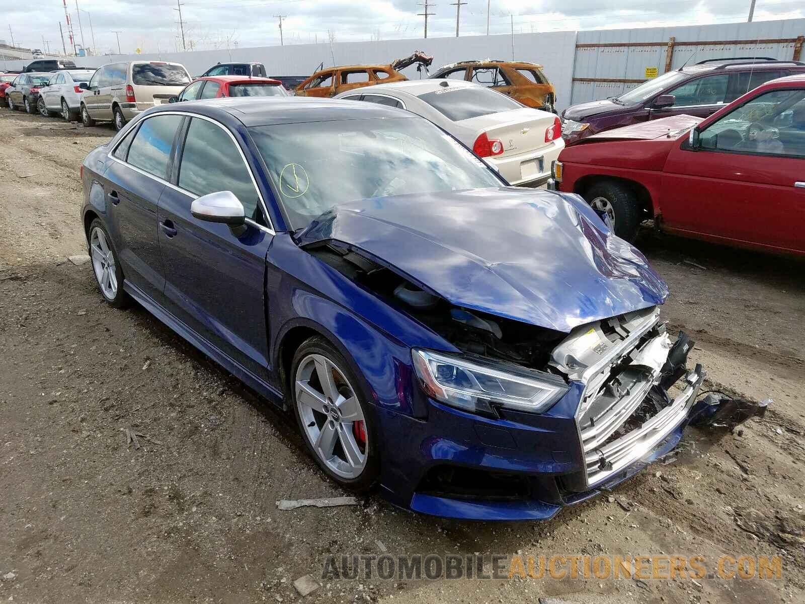 WAUB1GFF7H1053615 AUDI S3 2017