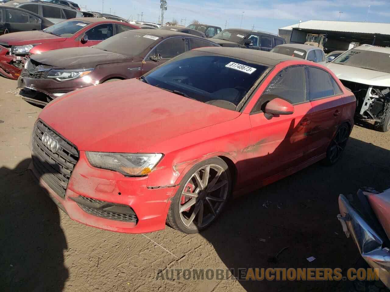 WAUB1GFF8G1045490 AUDI S3 2016