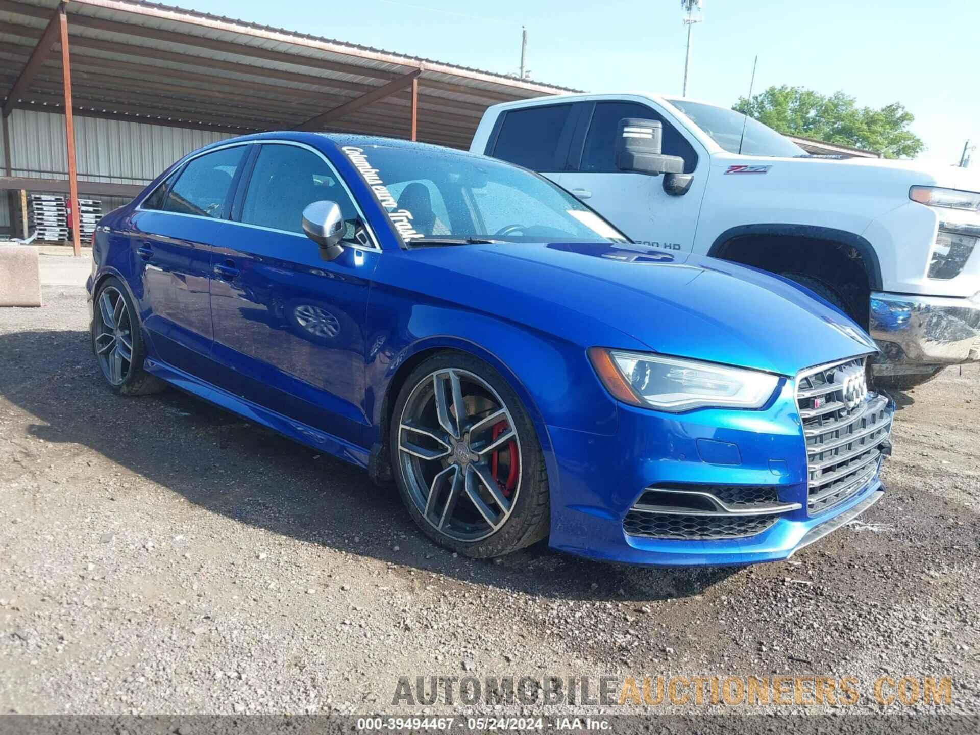 WAUB1GFF9G1069667 AUDI S3 2016