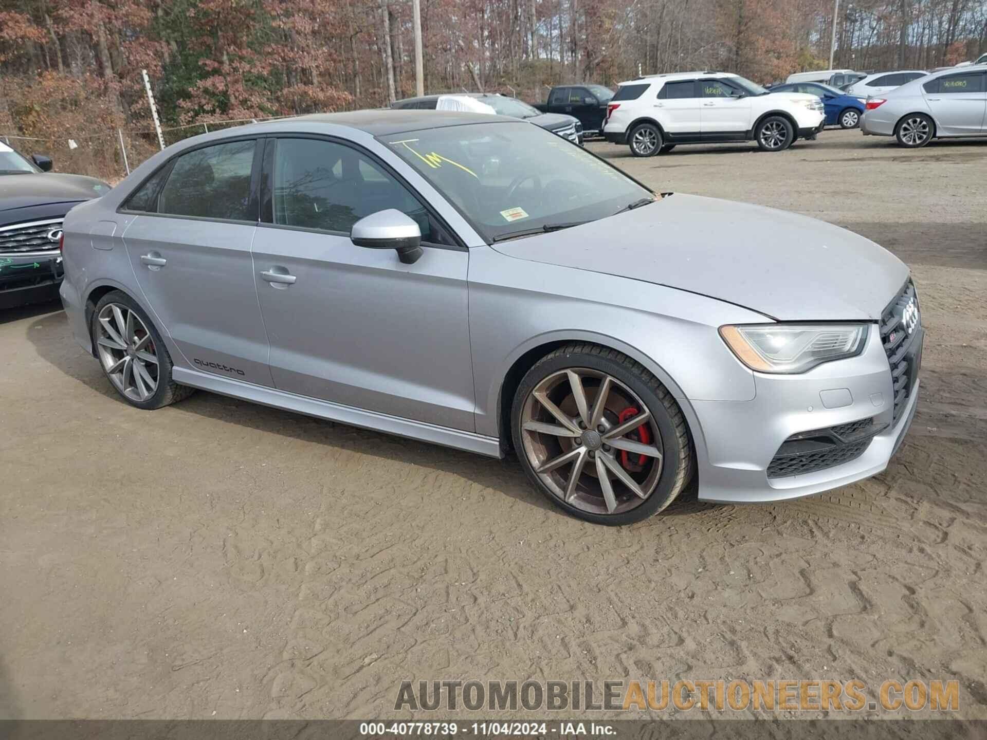 WAUB1HFF3G1006487 AUDI S3 2016