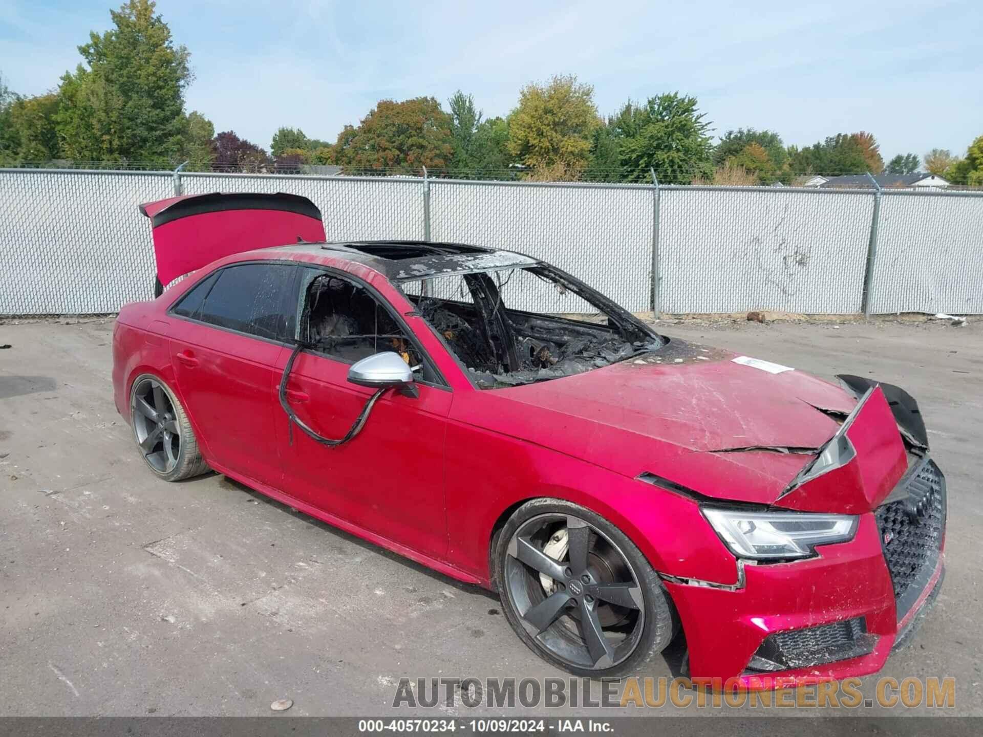 WAUB4AF41JA001390 AUDI S4 2018