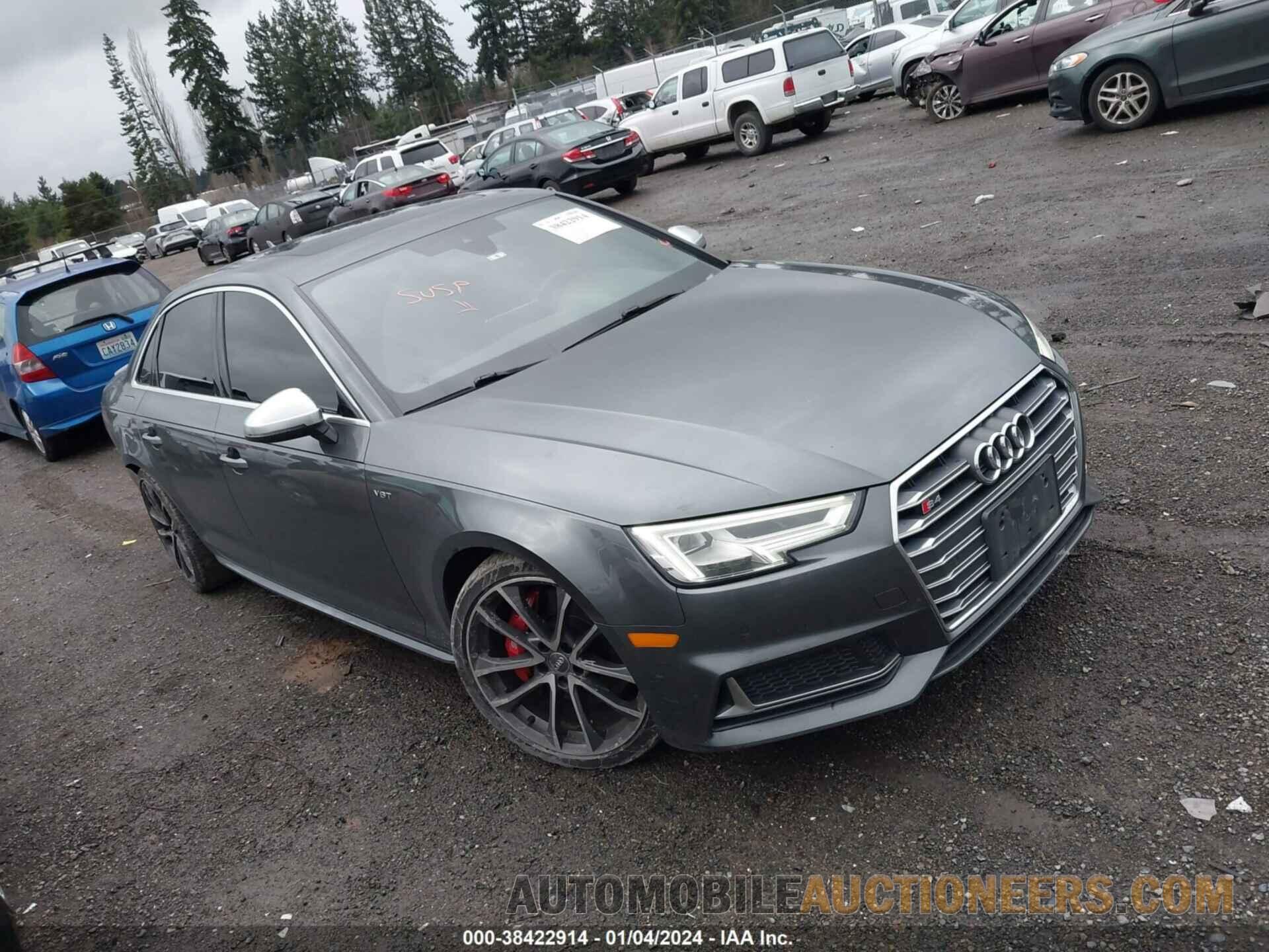 WAUB4AF43JA002251 AUDI S4 2018